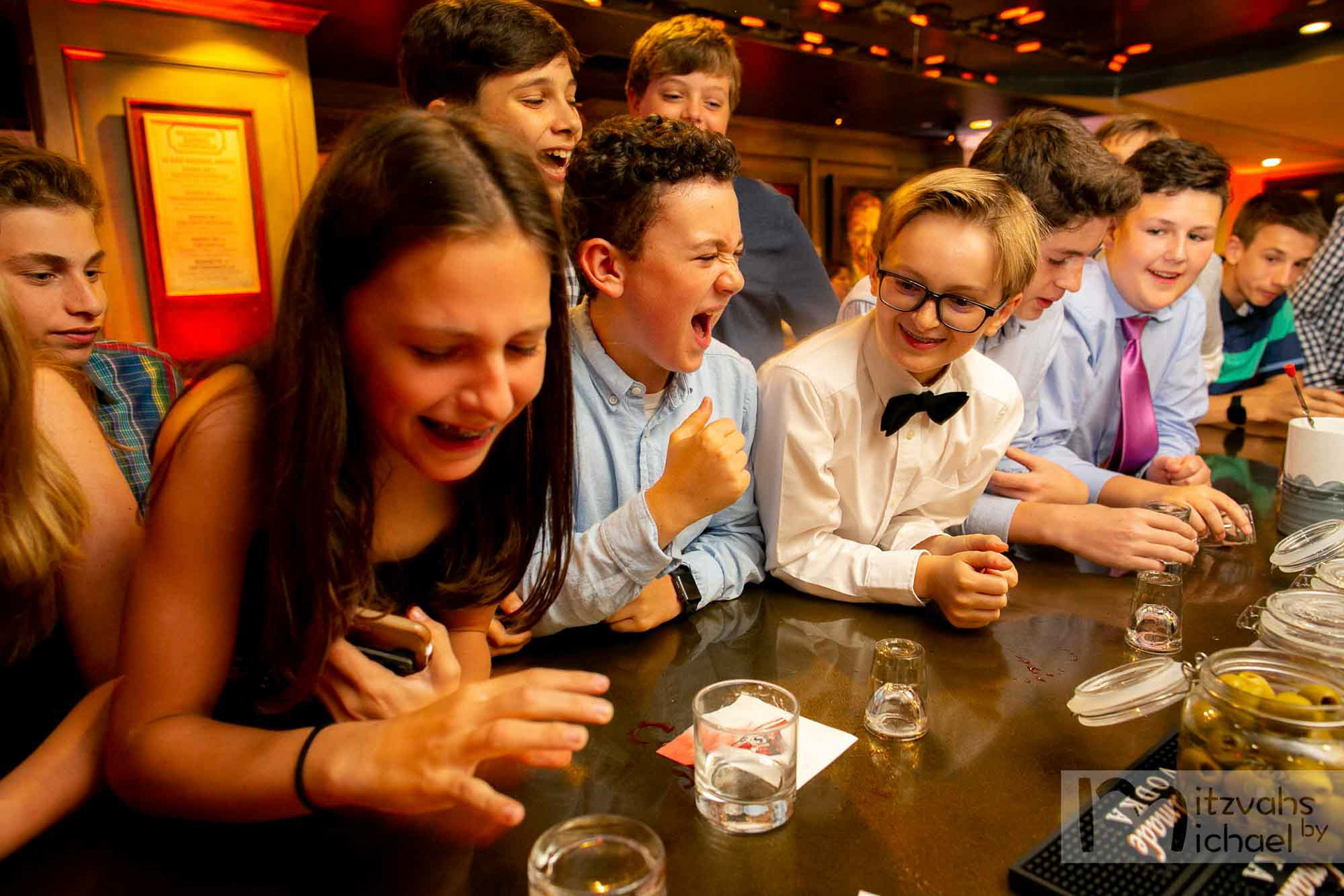 Garrett's Bar Mitzvah party at Teddy and Bully in Washington D.C. on Saturday, June 8, 2019.