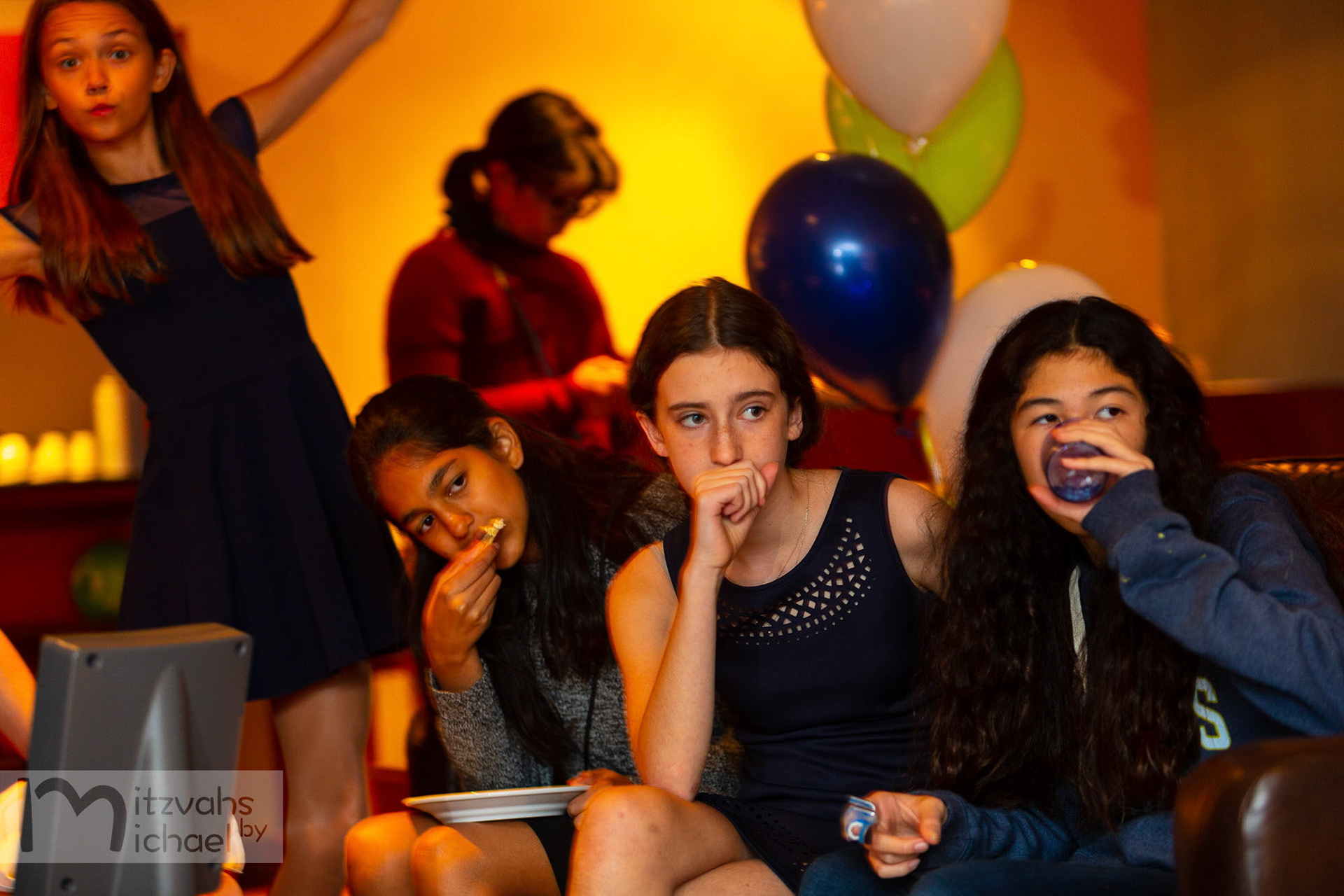 Ben’s Temple Micah Bar Mitzvah kid’s party at Pinstripes in Georgetown and family dinner at Sfoglina in Van Ness.