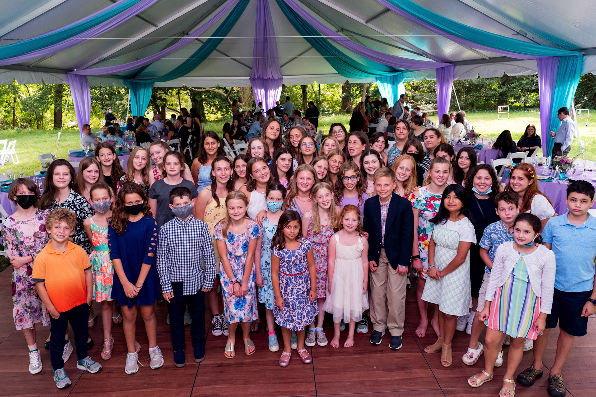 Dani has her long overdue Bat Mitzvah party at C.F. Smith Park on Saturday, September 25, 2021.