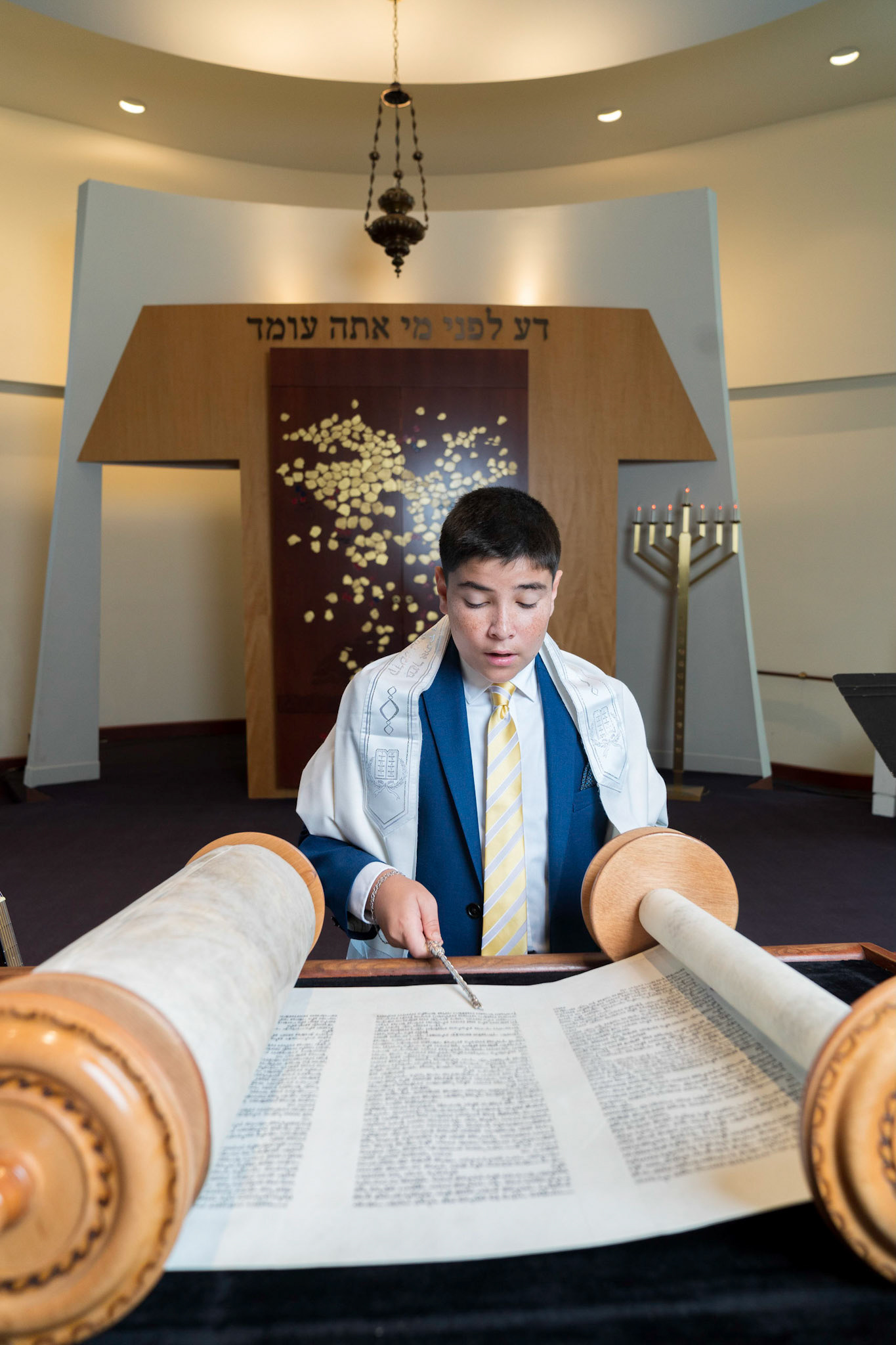 Josh’s Bar Mitzvah portraits at Temple Shalom in Silver Spring and party at Elder Pine Brewing &amp; Blending Co in Gaithersburg, MD.