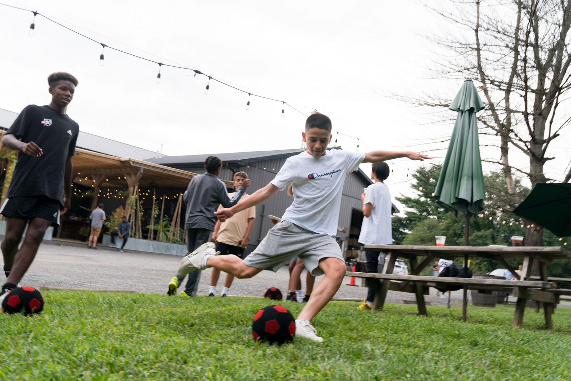 Josh’s Bar Mitzvah portraits at Temple Shalom in Silver Spring and party at Elder Pine Brewing &amp; Blending Co in Gaithersburg, MD.