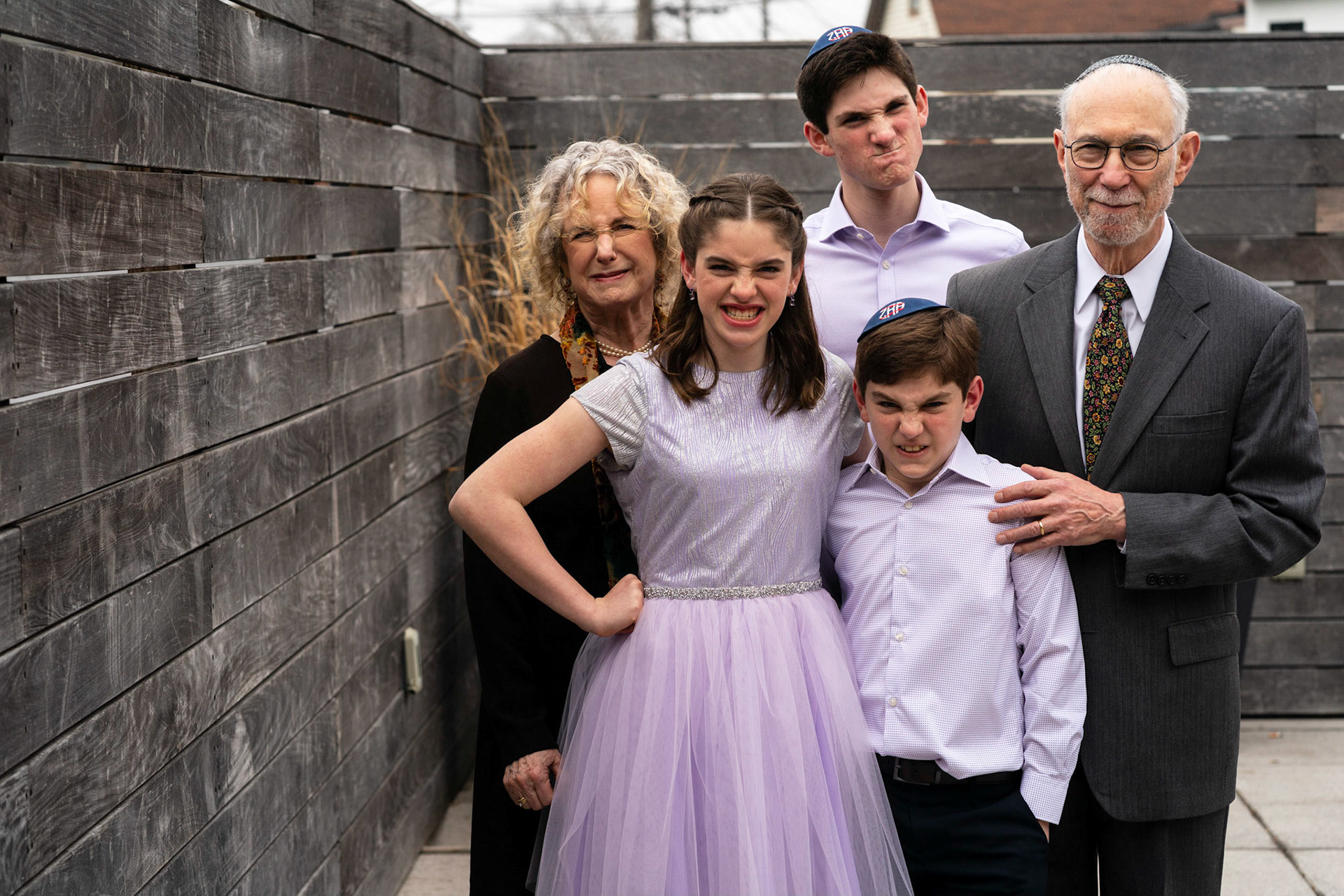 Talia’s bat mitzvah and Megillah reading on Purim on March 18, 2022 at the Accelerator Space in Baltimore, MD