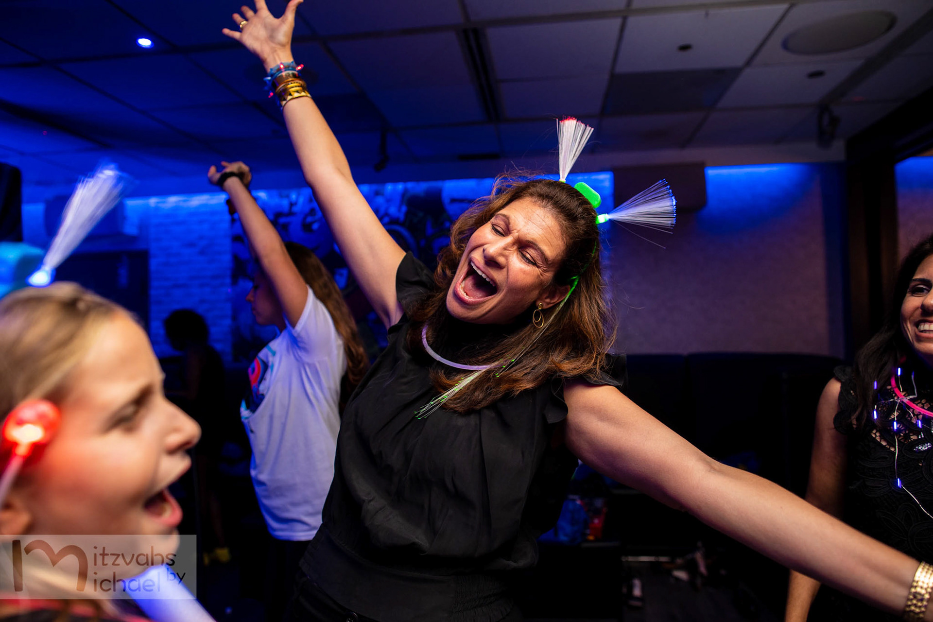 Brandon’s Bar Mitzvah party at The Loft at 4935 in Bethesda, MD.