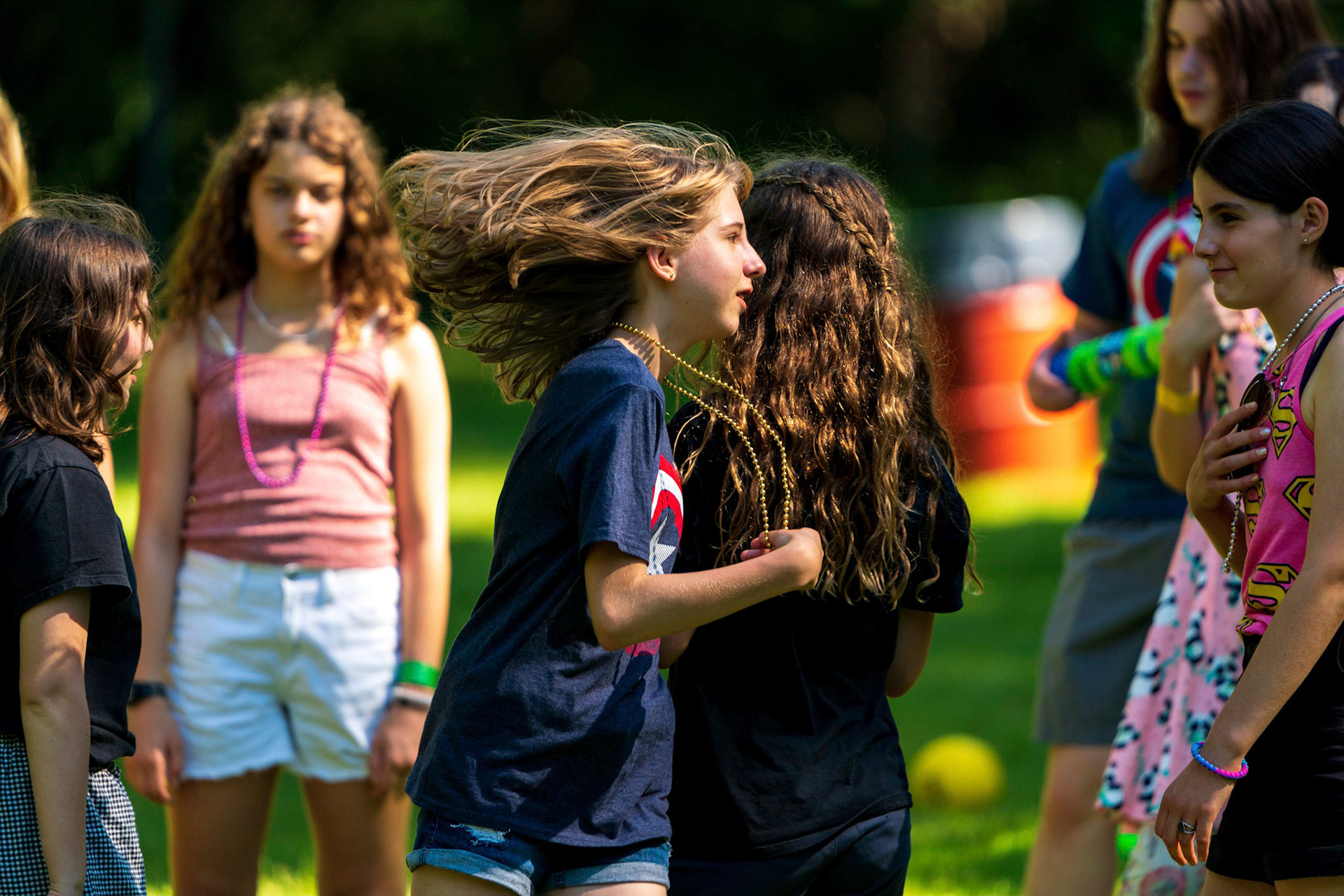 Jordana’s Adas Israel Bat Mitzvah rehearsal session and party at Smokey Glen Farm