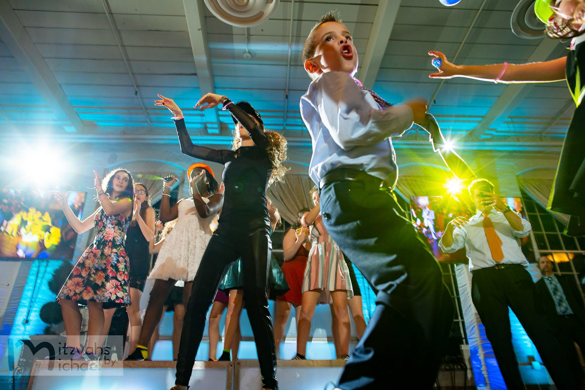Cora’s Beth Shalom Bat Mitzvah party at The Great Room at Savage Mill.