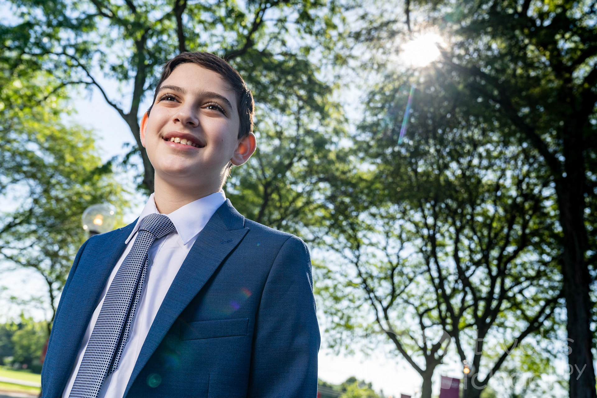 Ross’ Bar Mitzvah shacharit minyan on Monday, May 31, 2021.