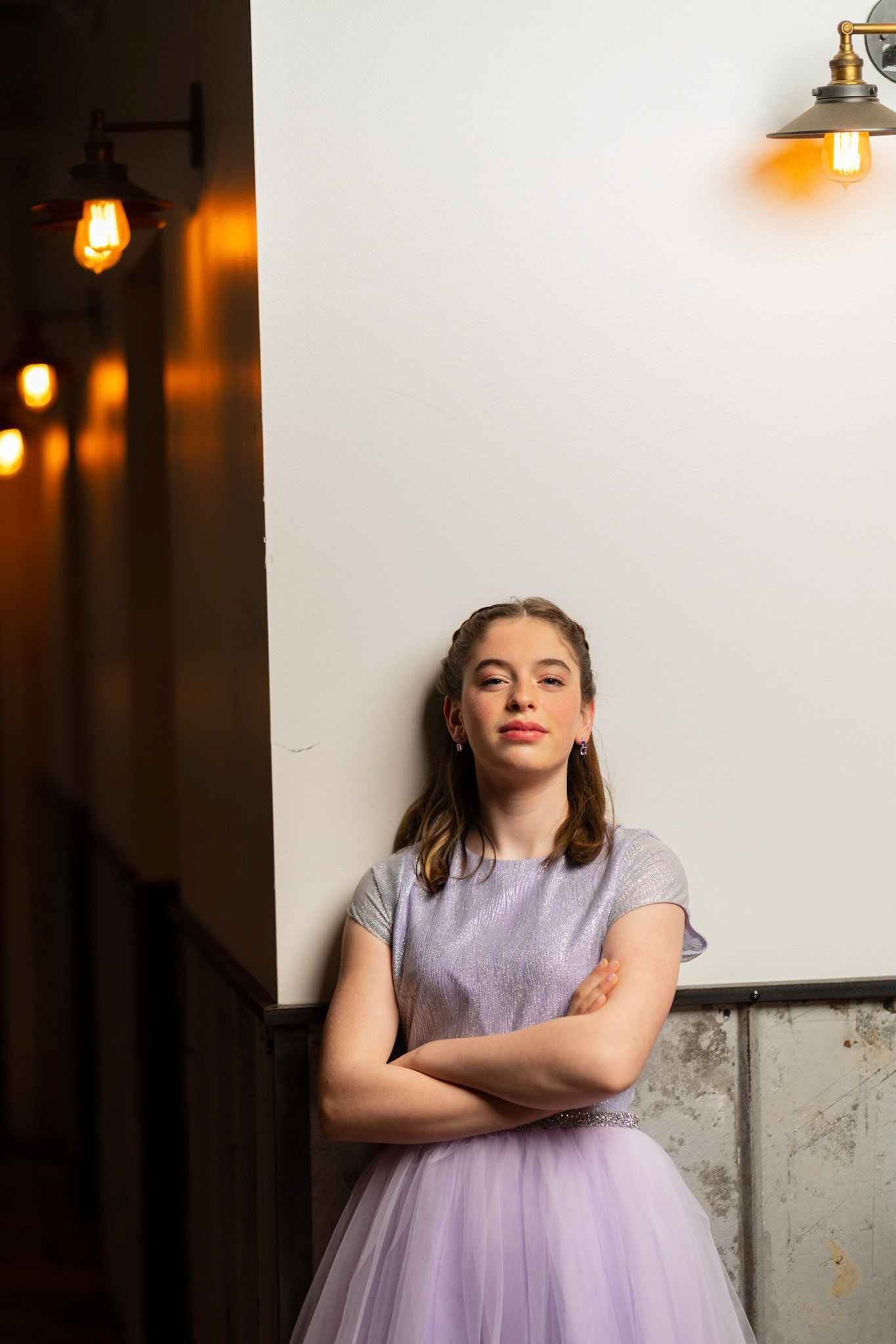 Talia’s bat mitzvah and Megillah reading on Purim on March 18, 2022 at the Accelerator Space in Baltimore, MD