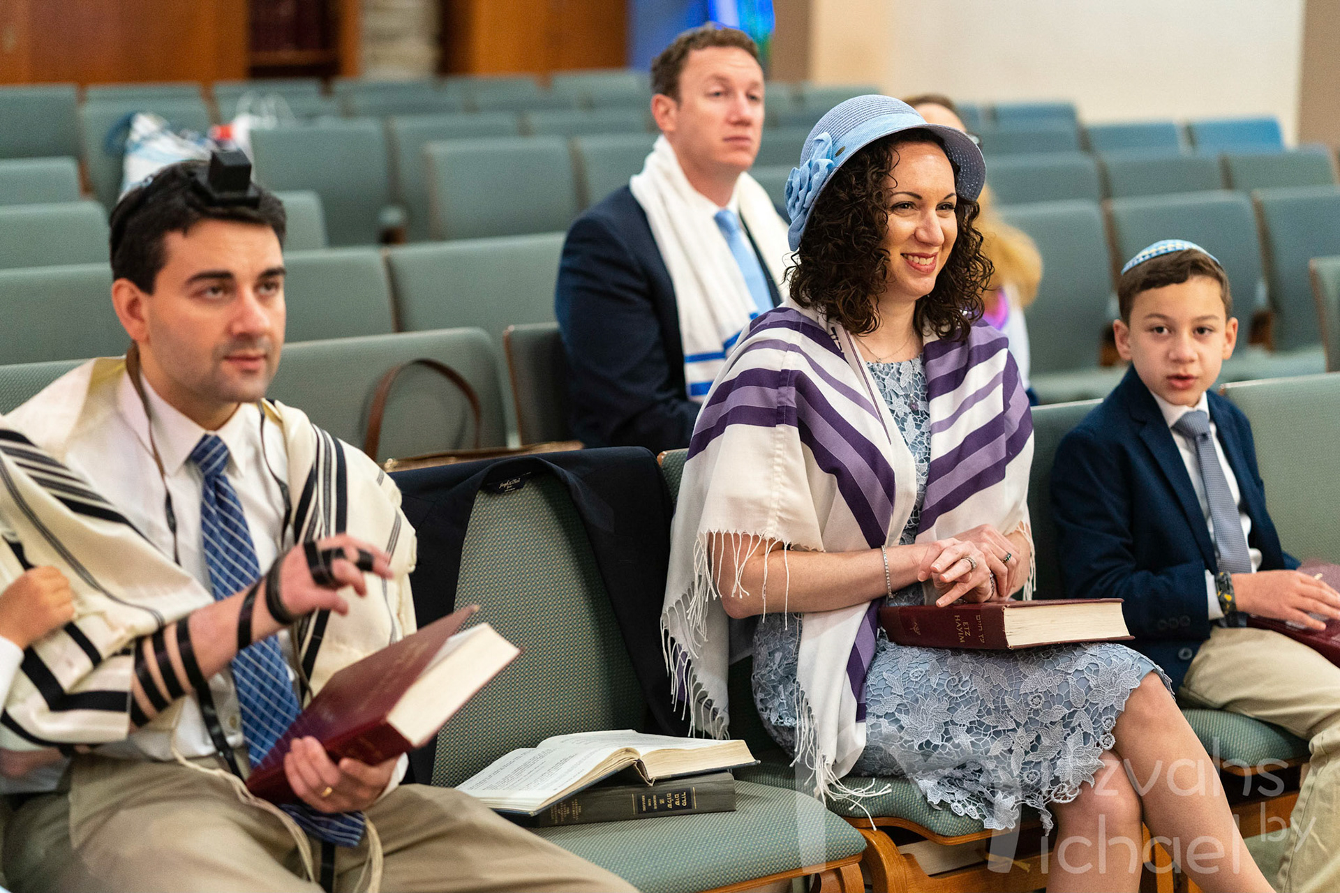 Ross’ Bar Mitzvah shacharit minyan on Monday, May 31, 2021.