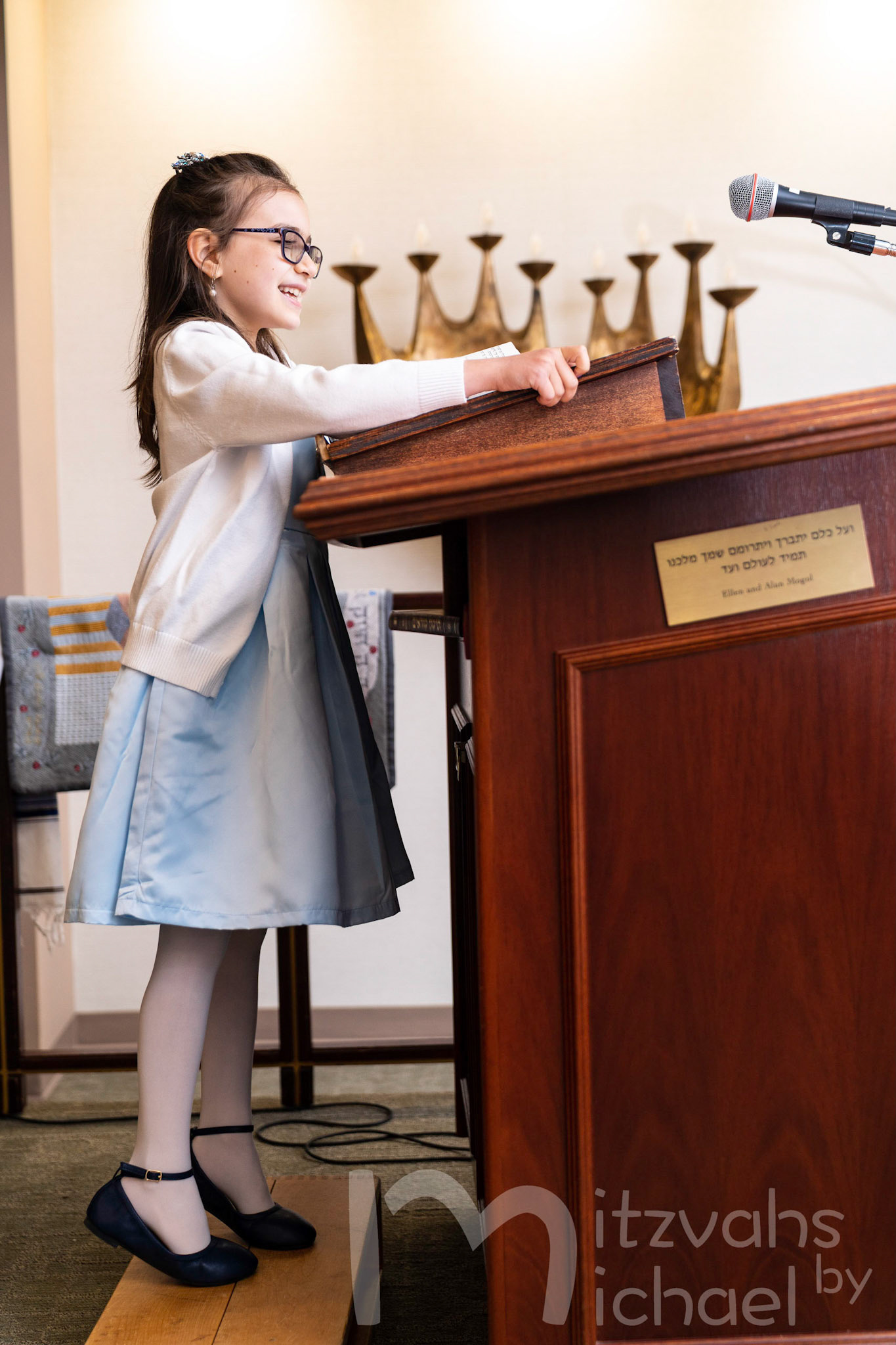 Ross’ Bar Mitzvah shacharit minyan on Monday, May 31, 2021.