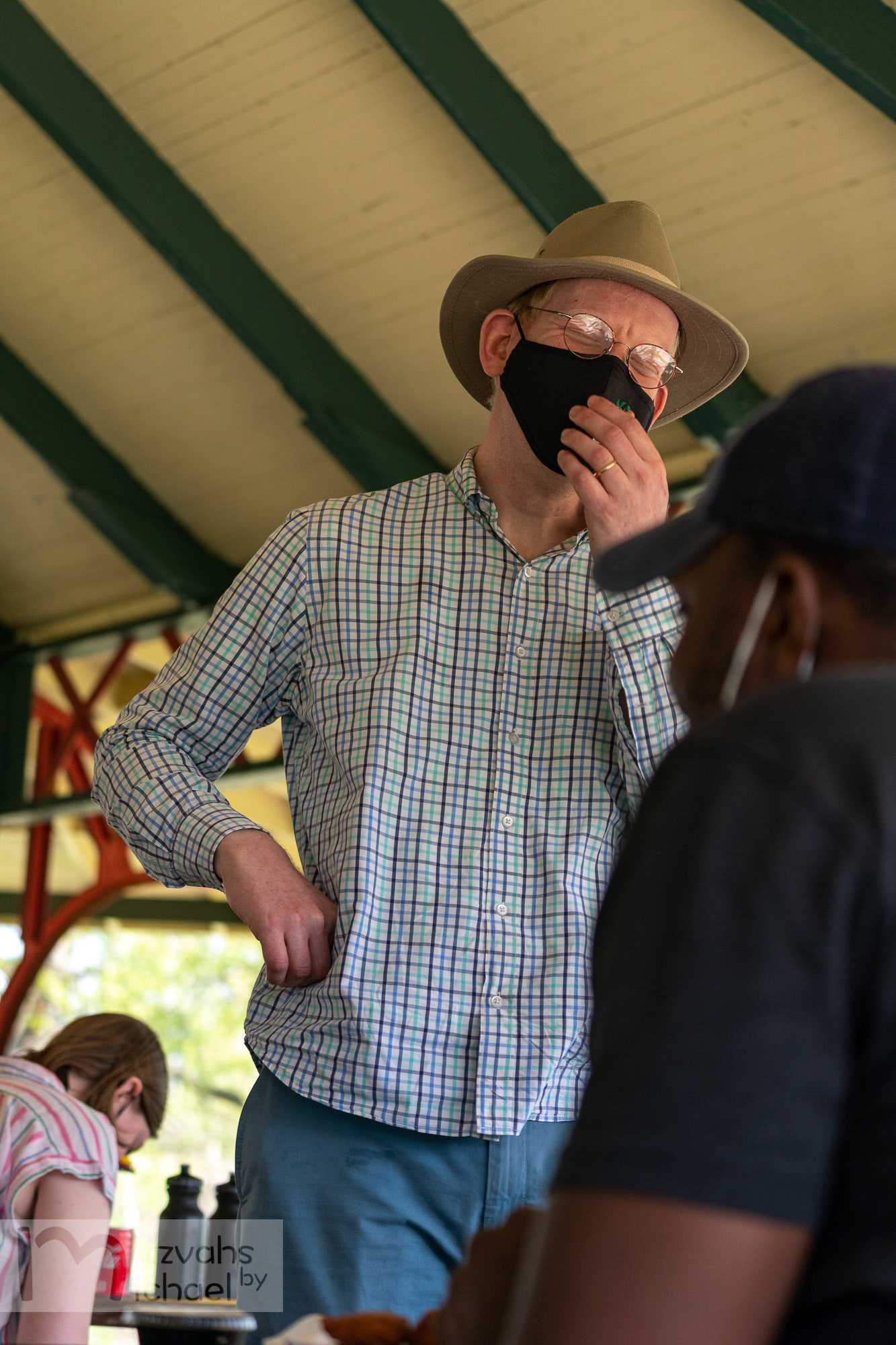 Micah’s Bar Mitzvah party at the Maryland Zoo.