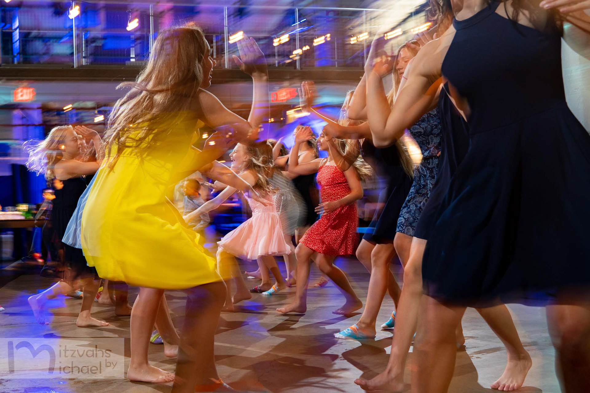 Sydney’s Bat Mitzvah party at the Torpedo Factory, Alexandria, VA.