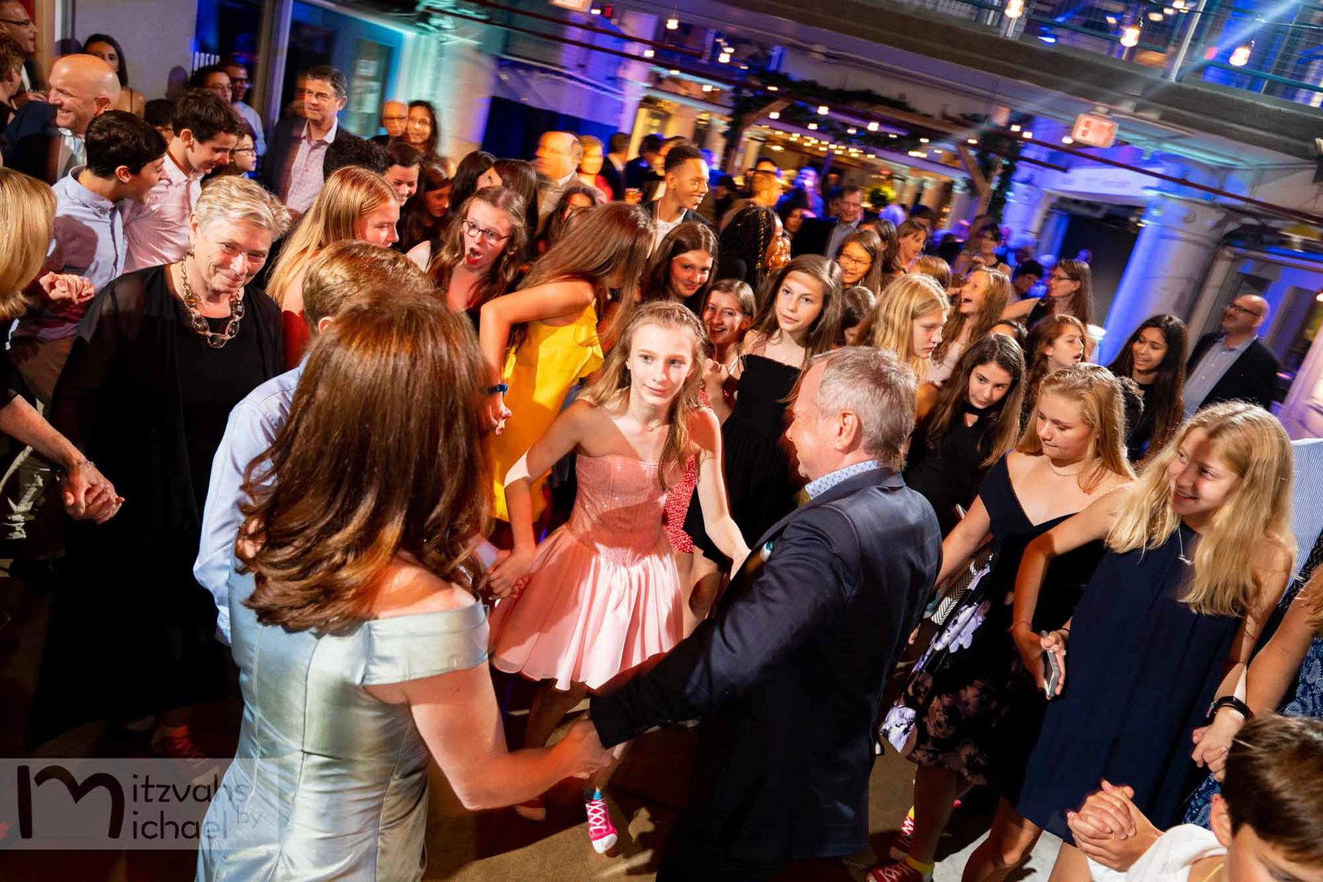 Sydney’s Bat Mitzvah party at the Torpedo Factory, Alexandria, VA.