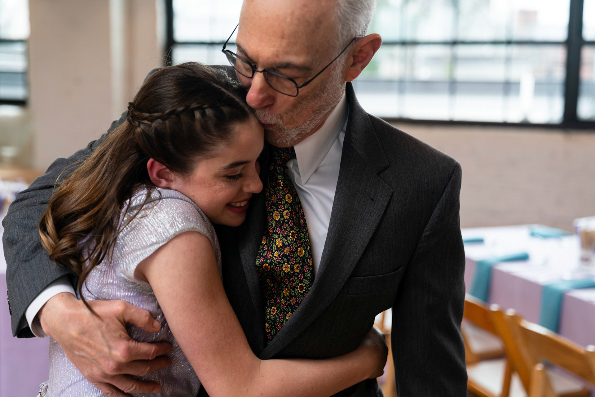 Talia’s bat mitzvah and Megillah reading on Purim on March 18, 2022 at the Accelerator Space in Baltimore, MD
