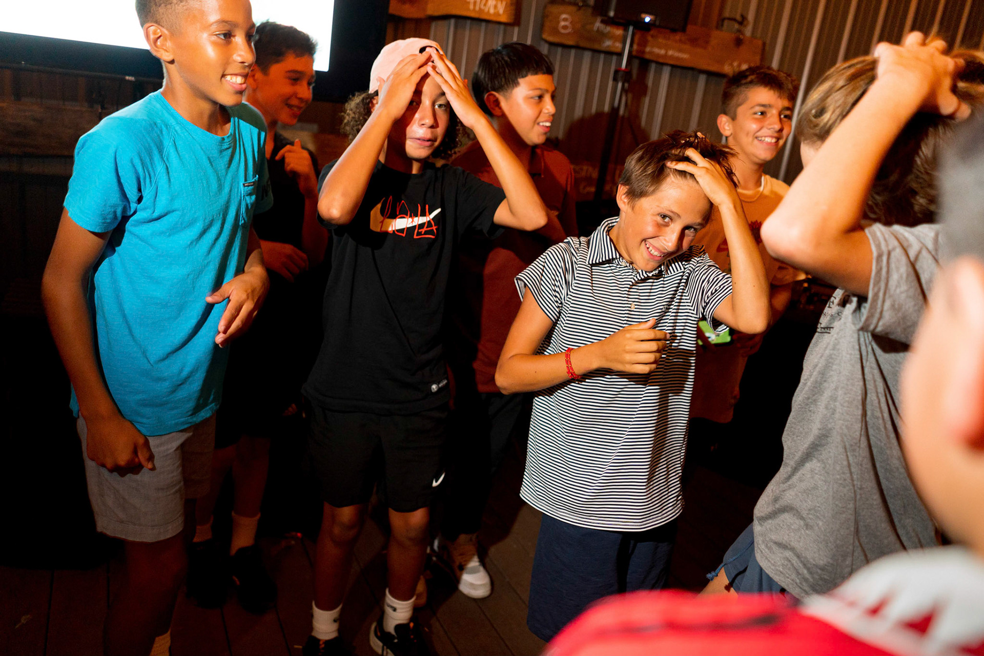 Josh’s Bar Mitzvah portraits at Temple Shalom in Silver Spring and party at Elder Pine Brewing &amp; Blending Co in Gaithersburg, MD.