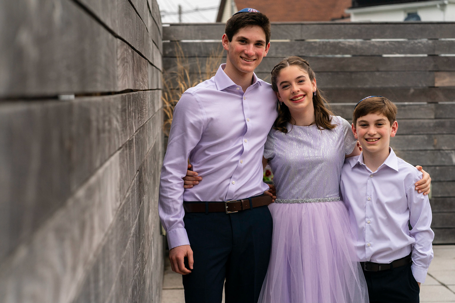 Talia’s bat mitzvah and Megillah reading on Purim on March 18, 2022 at the Accelerator Space in Baltimore, MD