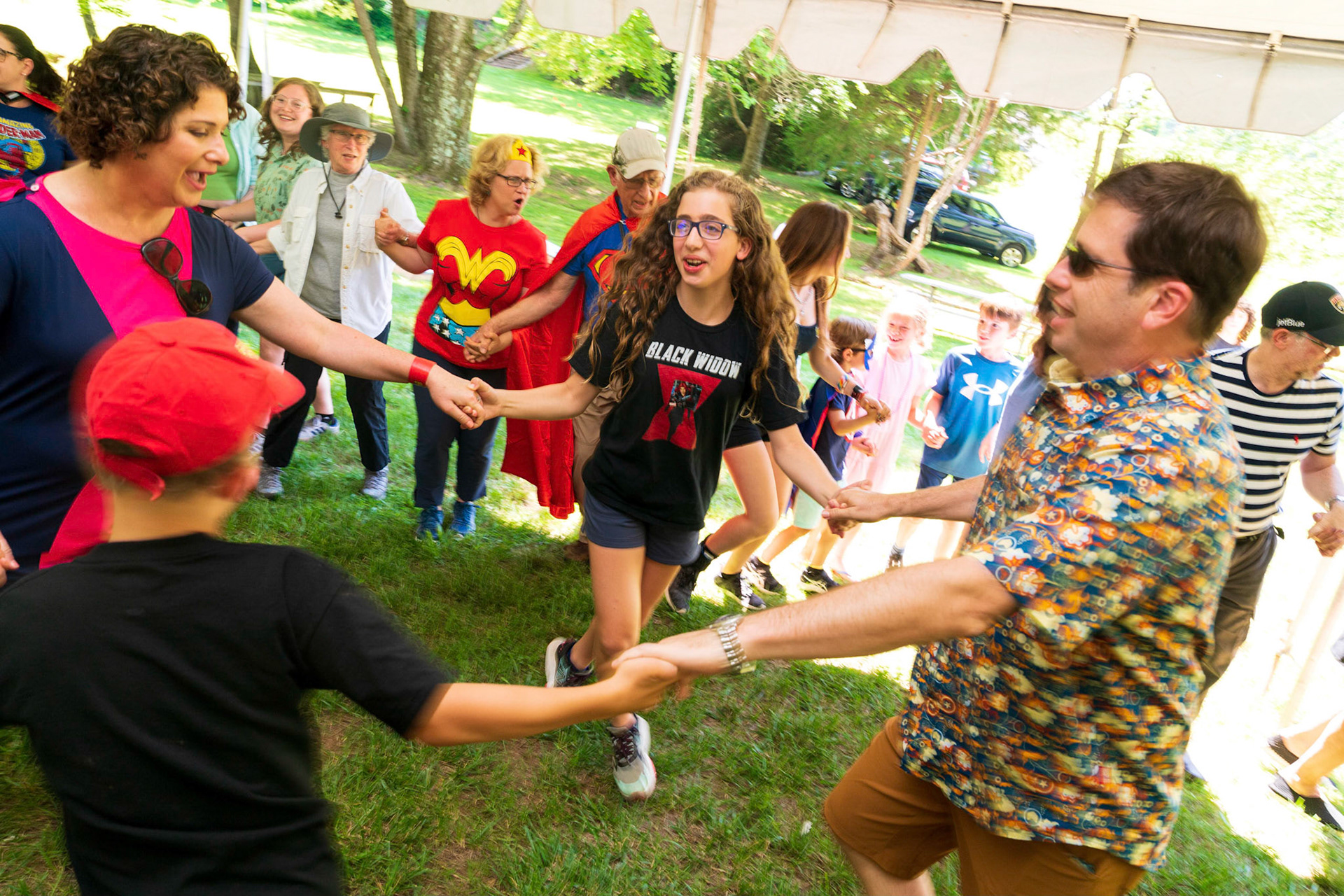 Jordana’s Adas Israel Bat Mitzvah rehearsal session and party at Smokey Glen Farm
