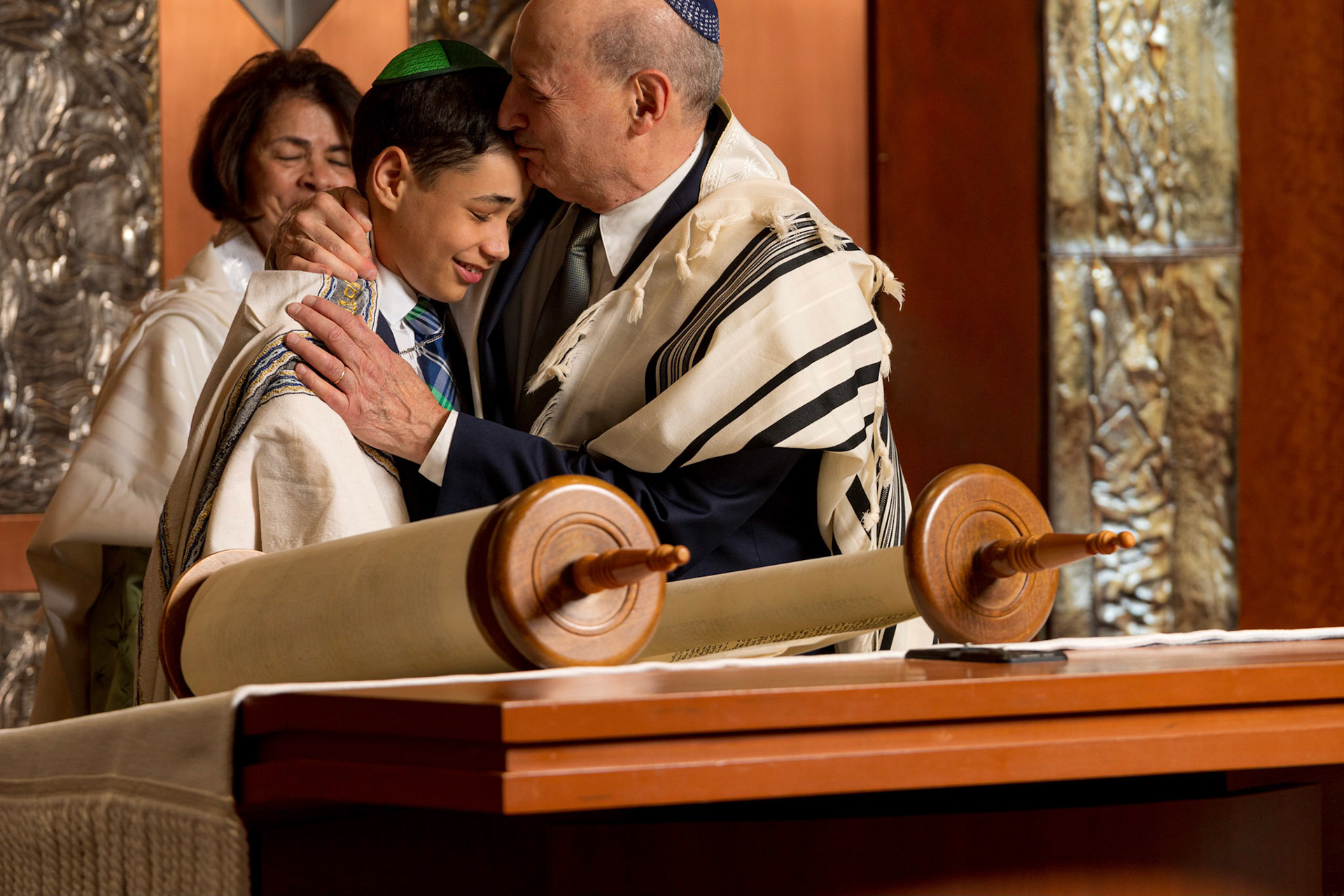 Judah’s bar mitzvah portraits at Ohr Kodesh in Silver Spring on Thursday, September 1, 2022.