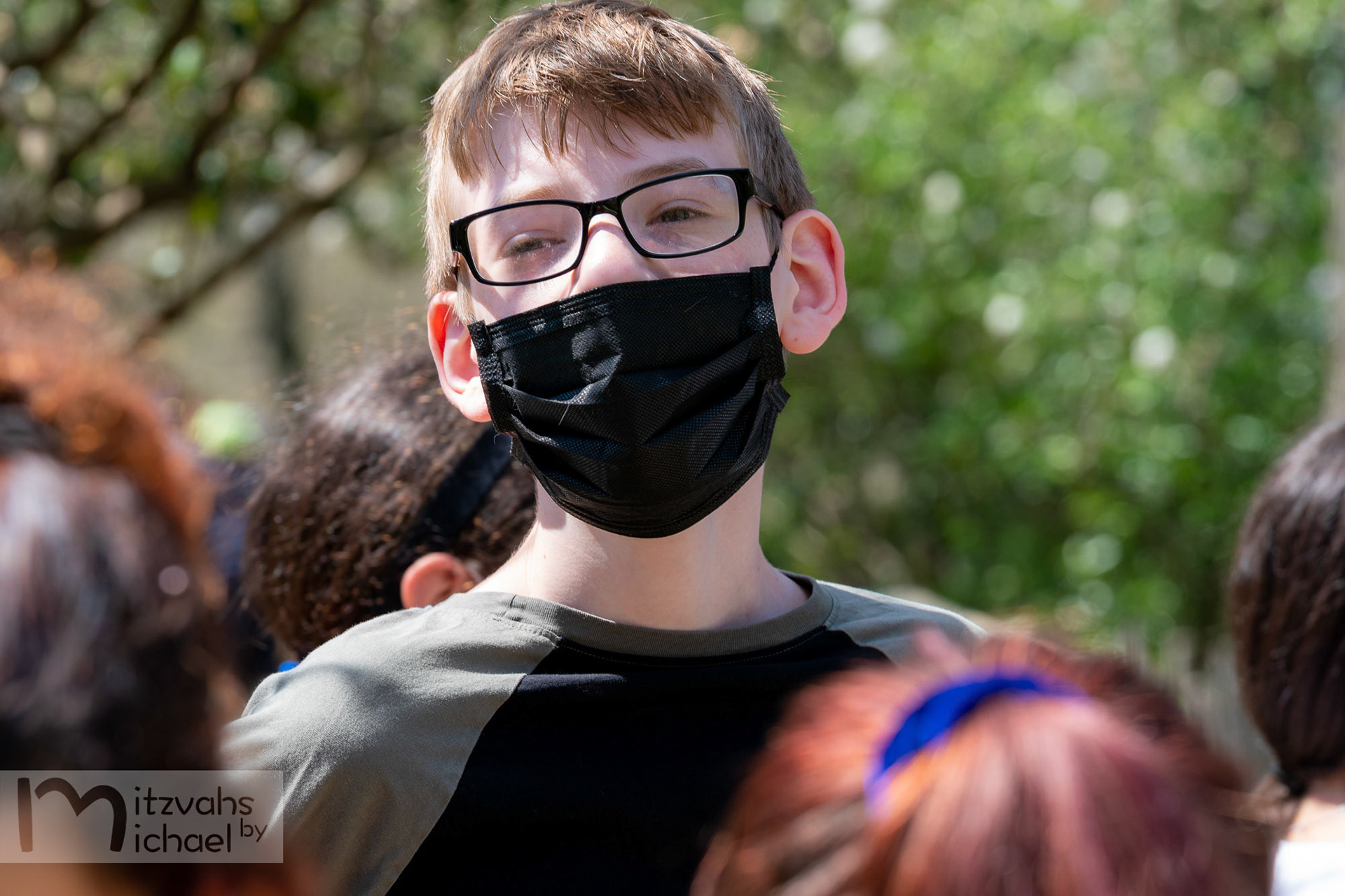 Micah’s Bar Mitzvah party at the Maryland Zoo.