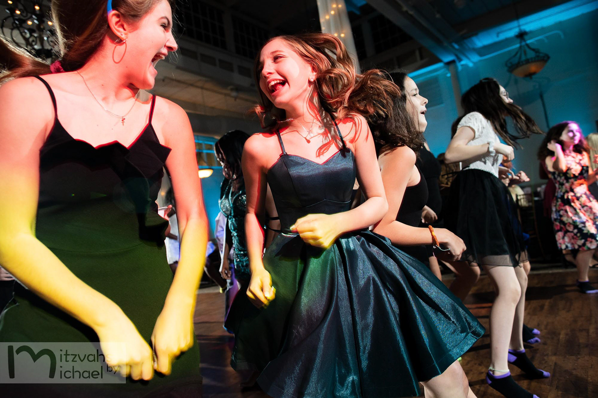 Cora’s Beth Shalom Bat Mitzvah party at The Great Room at Savage Mill.