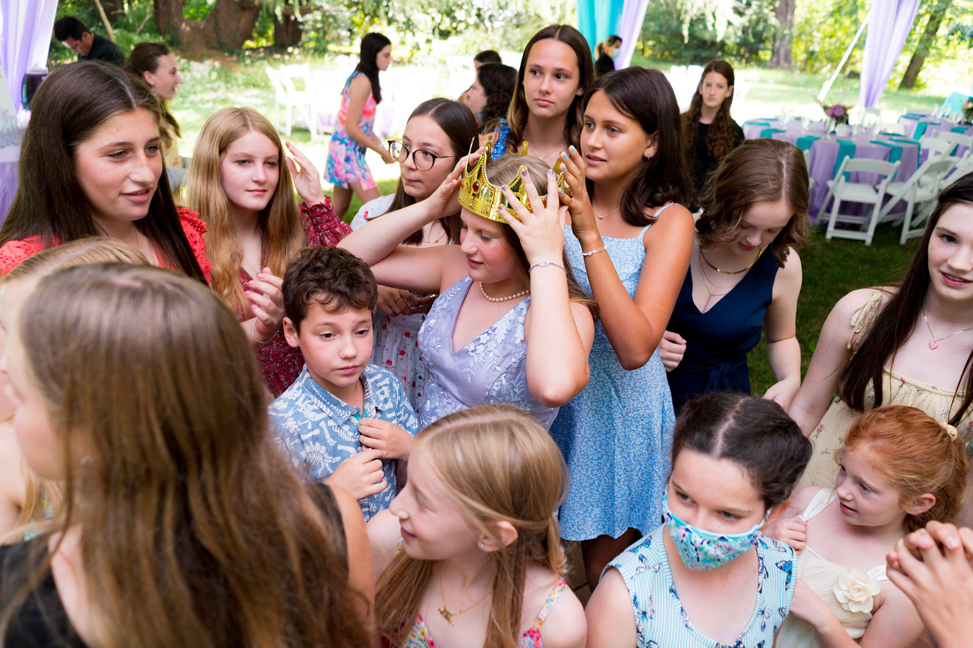 Dani has her long overdue Bat Mitzvah party at C.F. Smith Park on Saturday, September 25, 2021.