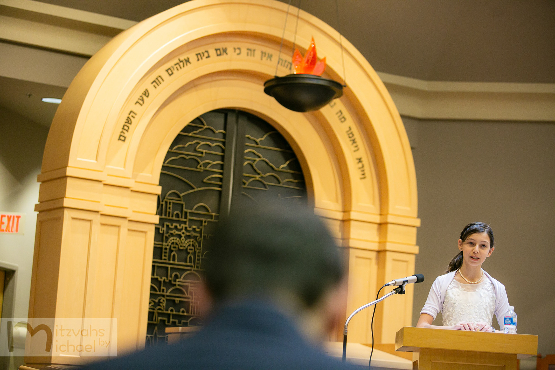 Modern Orthodox Jewish Bat Mitzvah at Beth Sholom in Potomac, MD on Sunday, December 9, 2018 of Libby Hurwitz.