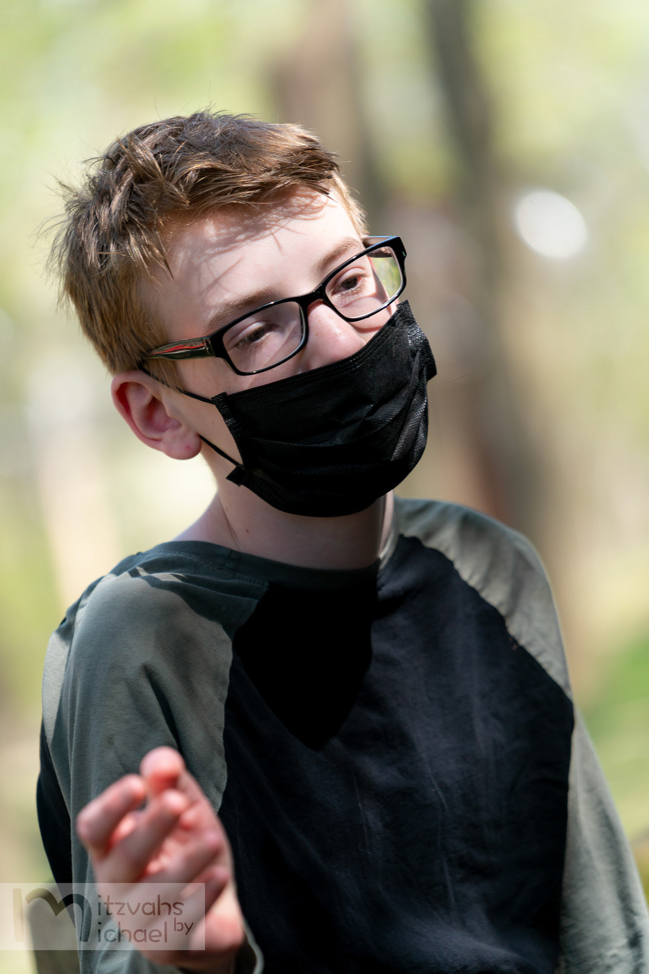 Micah’s Bar Mitzvah party at the Maryland Zoo.