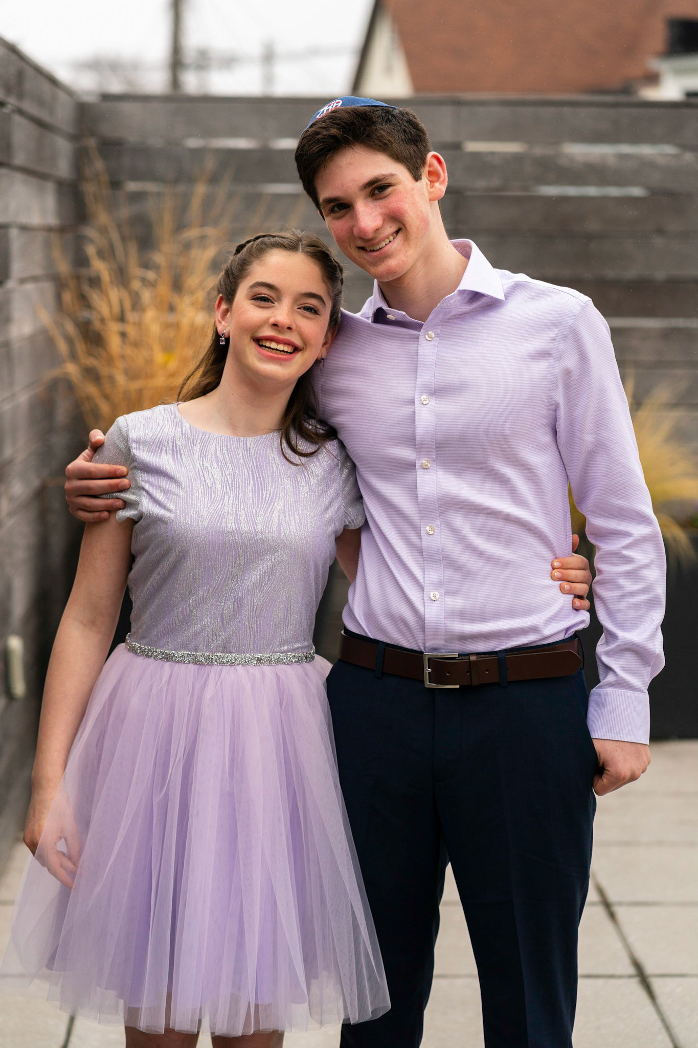 Talia’s bat mitzvah and Megillah reading on Purim on March 18, 2022 at the Accelerator Space in Baltimore, MD