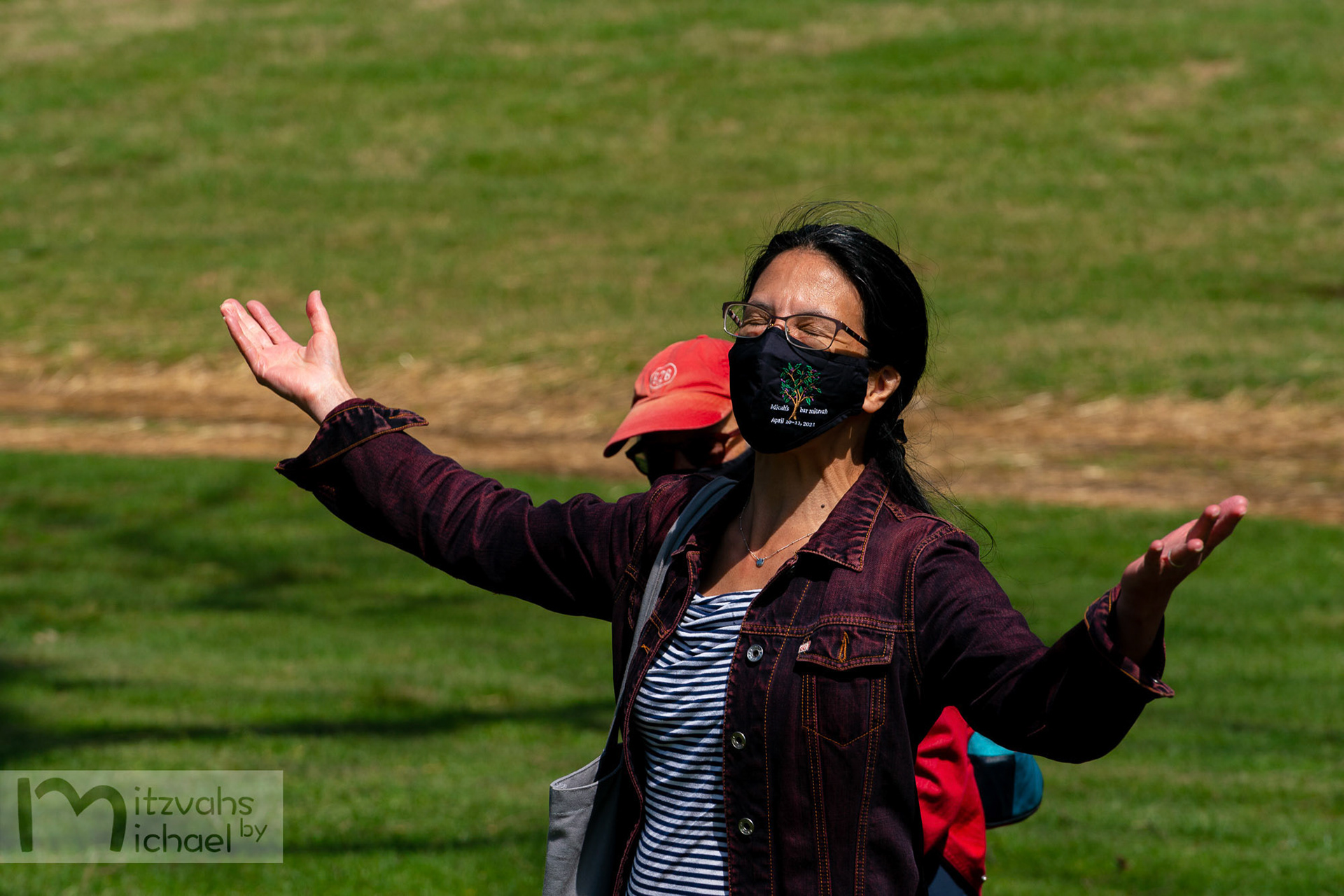 Micah’s Bar Mitzvah party at the Maryland Zoo.