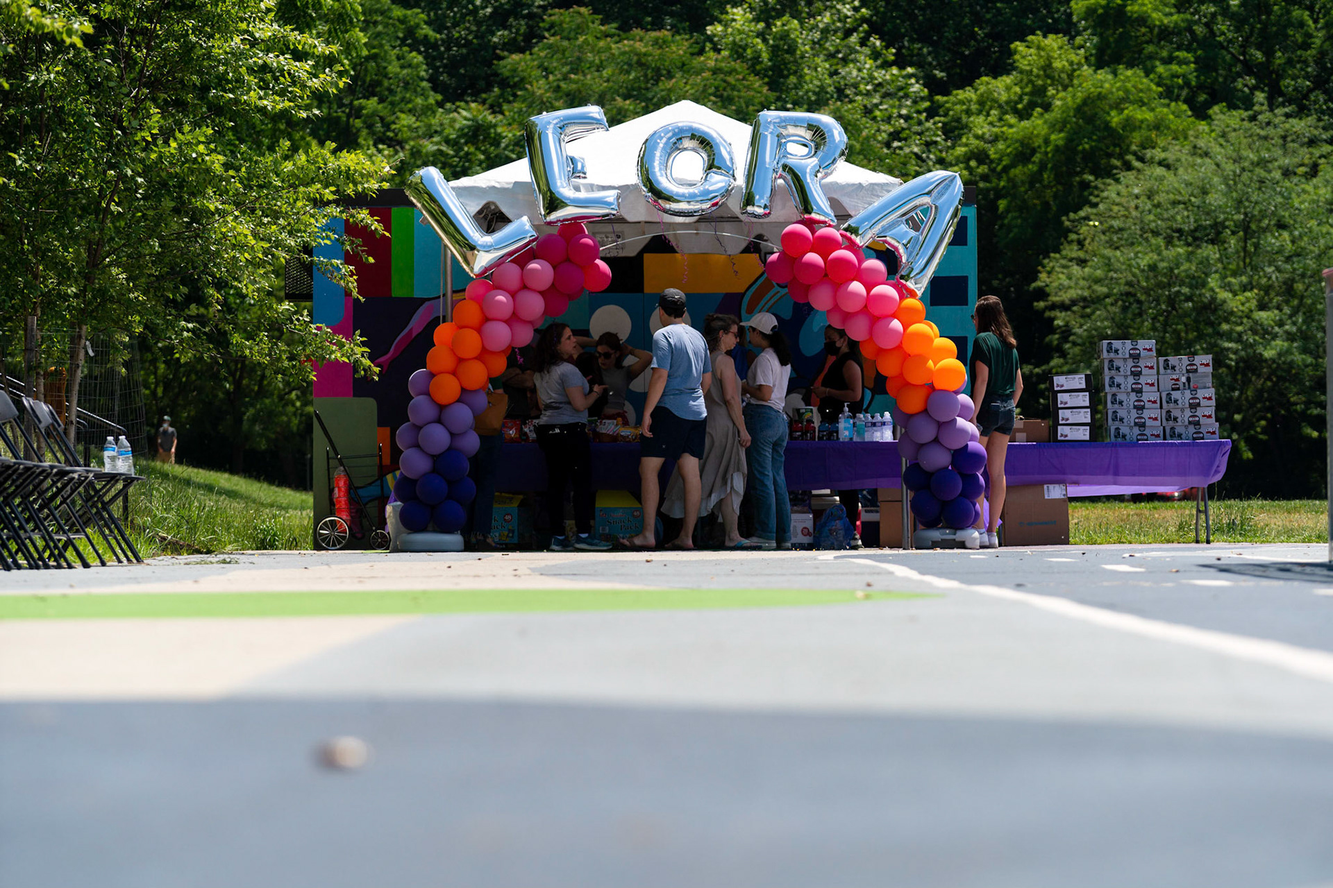 Leora’s Bat Mitzvah roller skating party on Sunday, June 6, 2021.