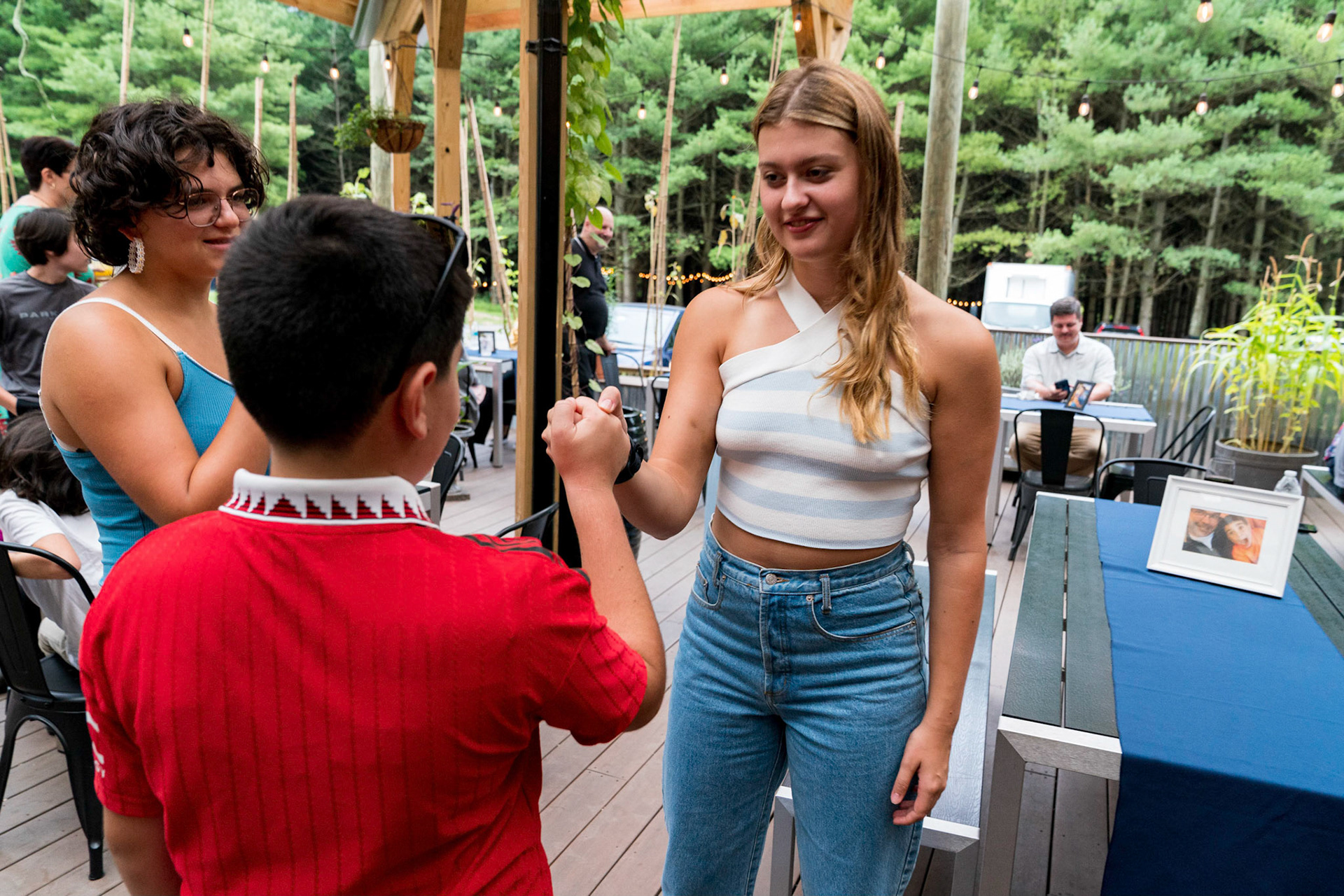 Josh’s Bar Mitzvah portraits at Temple Shalom in Silver Spring and party at Elder Pine Brewing &amp; Blending Co in Gaithersburg, MD.