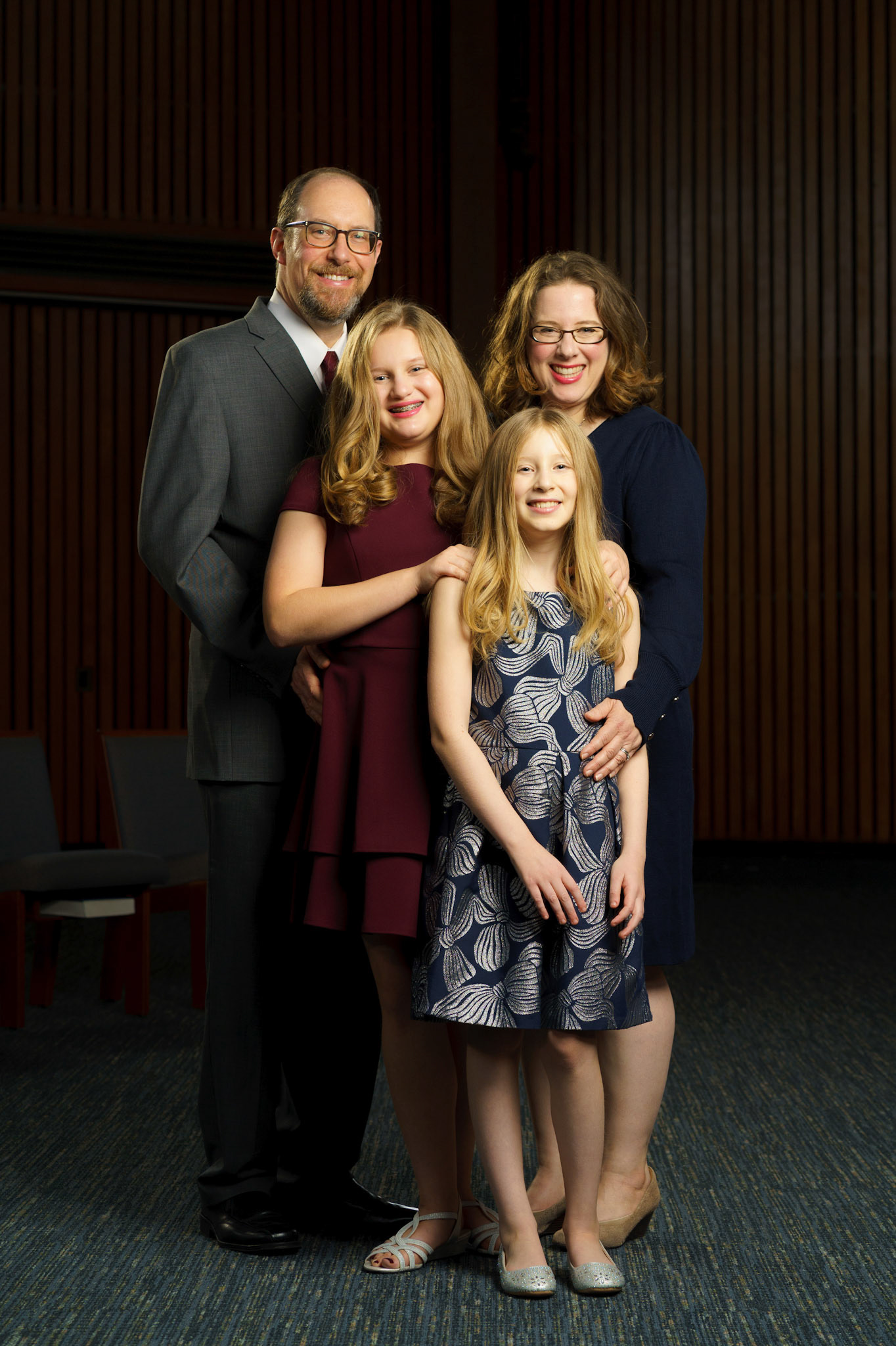 Dani’s Temple Rodef Shalom Bat Mitzvah portraits.