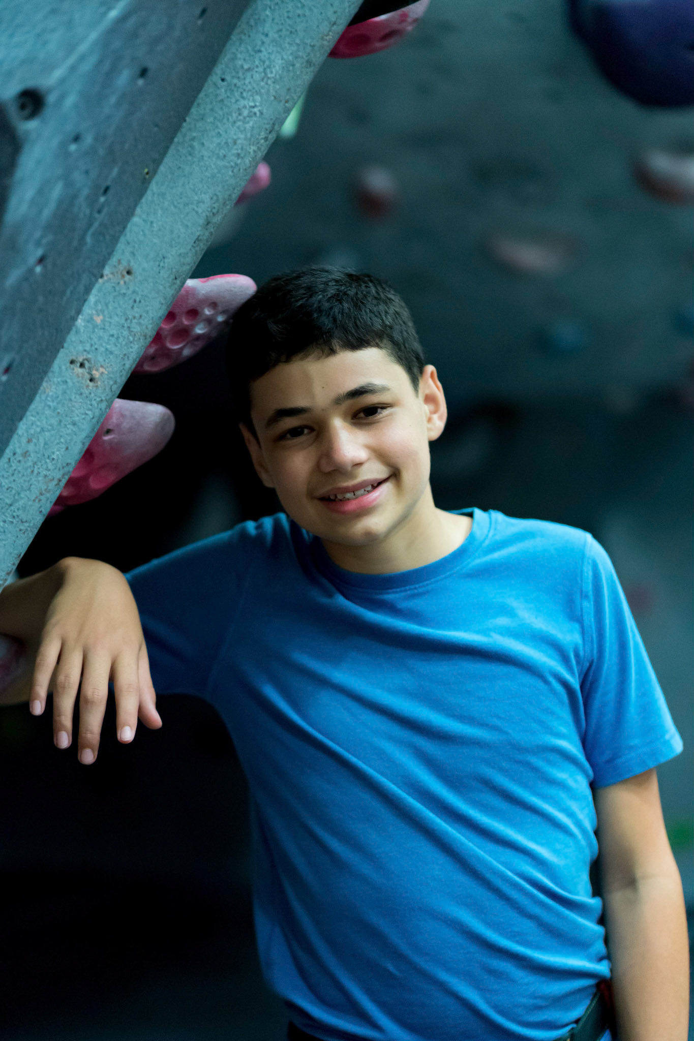 Judah’s bar mitzvah party at Movement climbing gym in Rockville on Sunday, September 4, 2022.