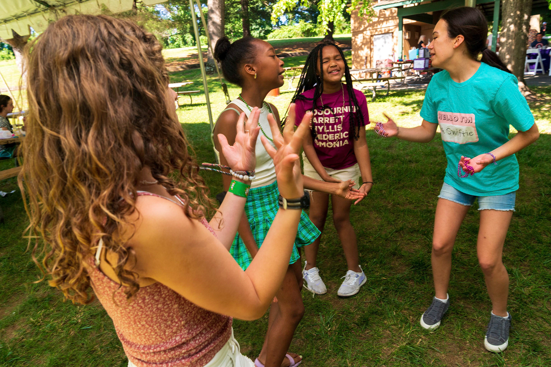 Jordana’s Adas Israel Bat Mitzvah rehearsal session and party at Smokey Glen Farm
