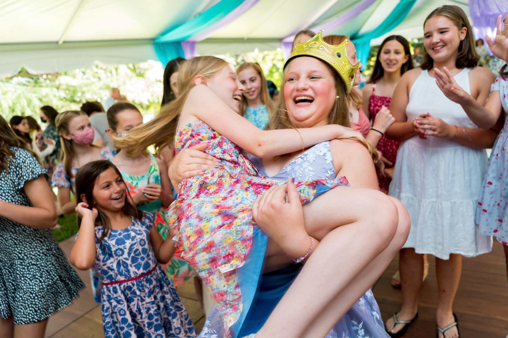 Dani has her long overdue Bat Mitzvah party at C.F. Smith Park on Saturday, September 25, 2021.