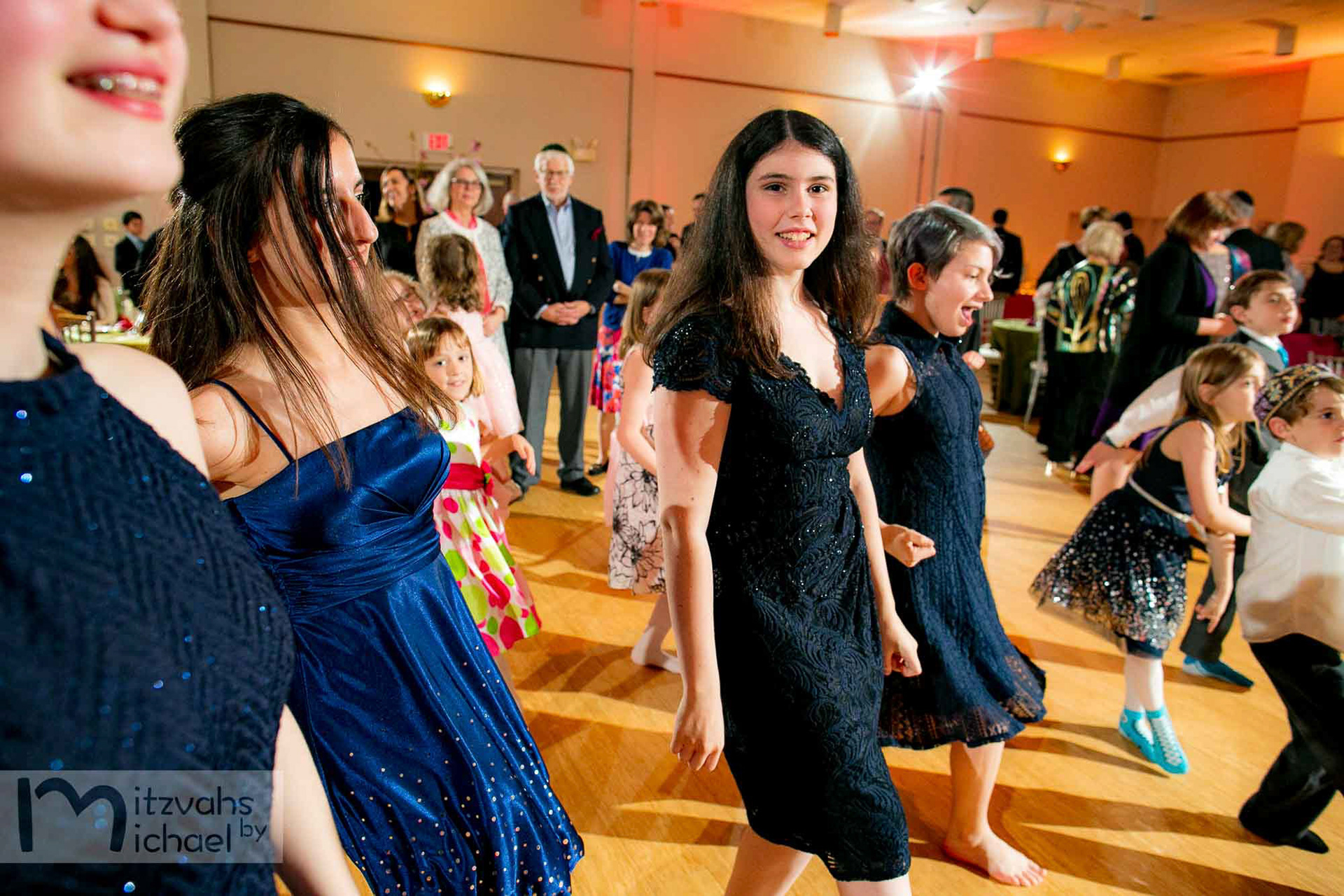 Rachel's Agudas Achim, Alexandria, VA Bat Mitzvah by Mitzvahs by Michael Temchine Photography and Pop Color Events.