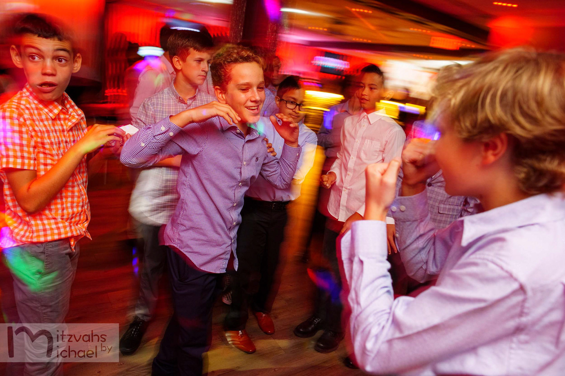 Brandon’s Bar Mitzvah party at The Loft at 4935 in Bethesda, MD.
