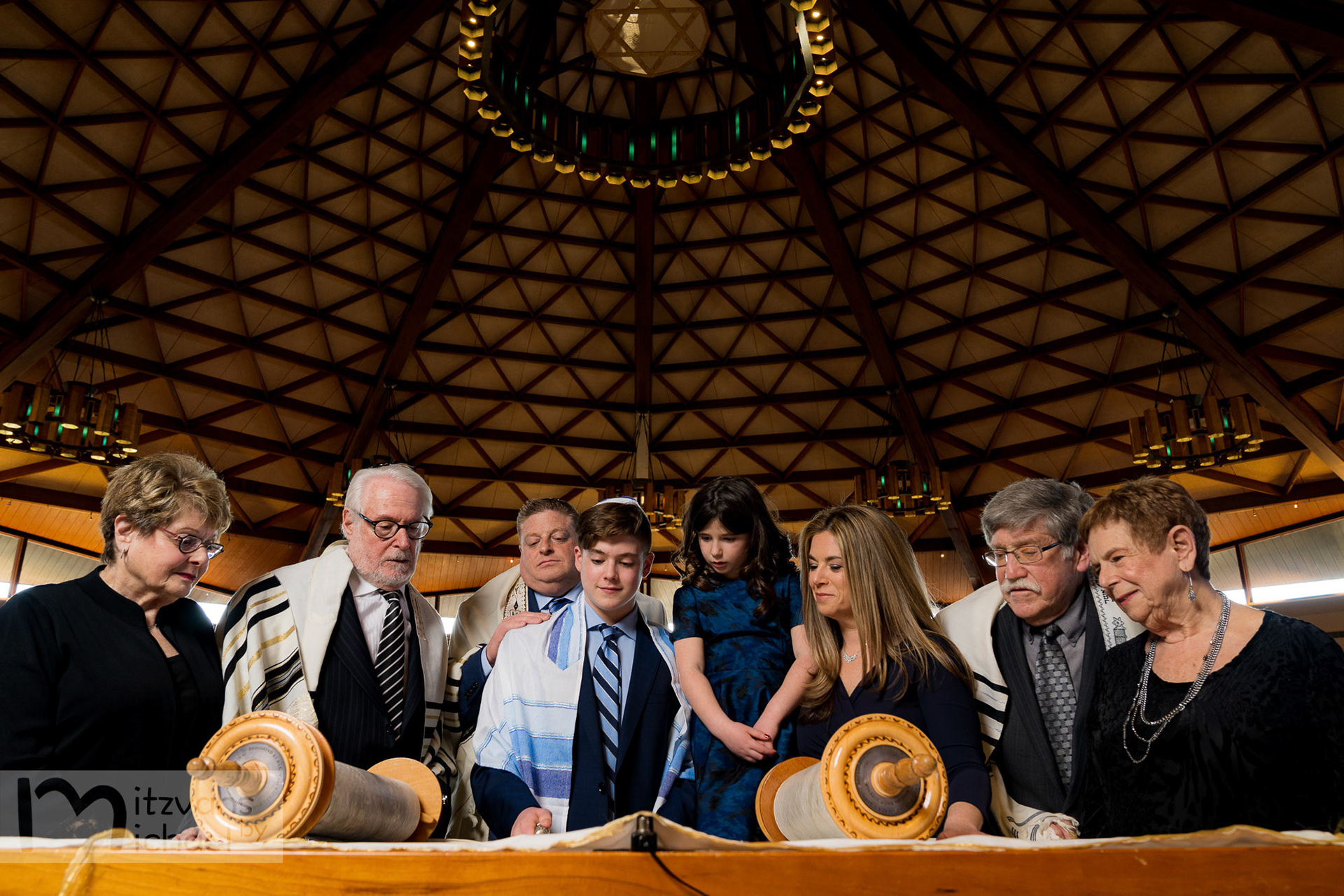 Spencer’s Bar Mitzvah portraits at Beth Tfiloh in Pikesville, MD.