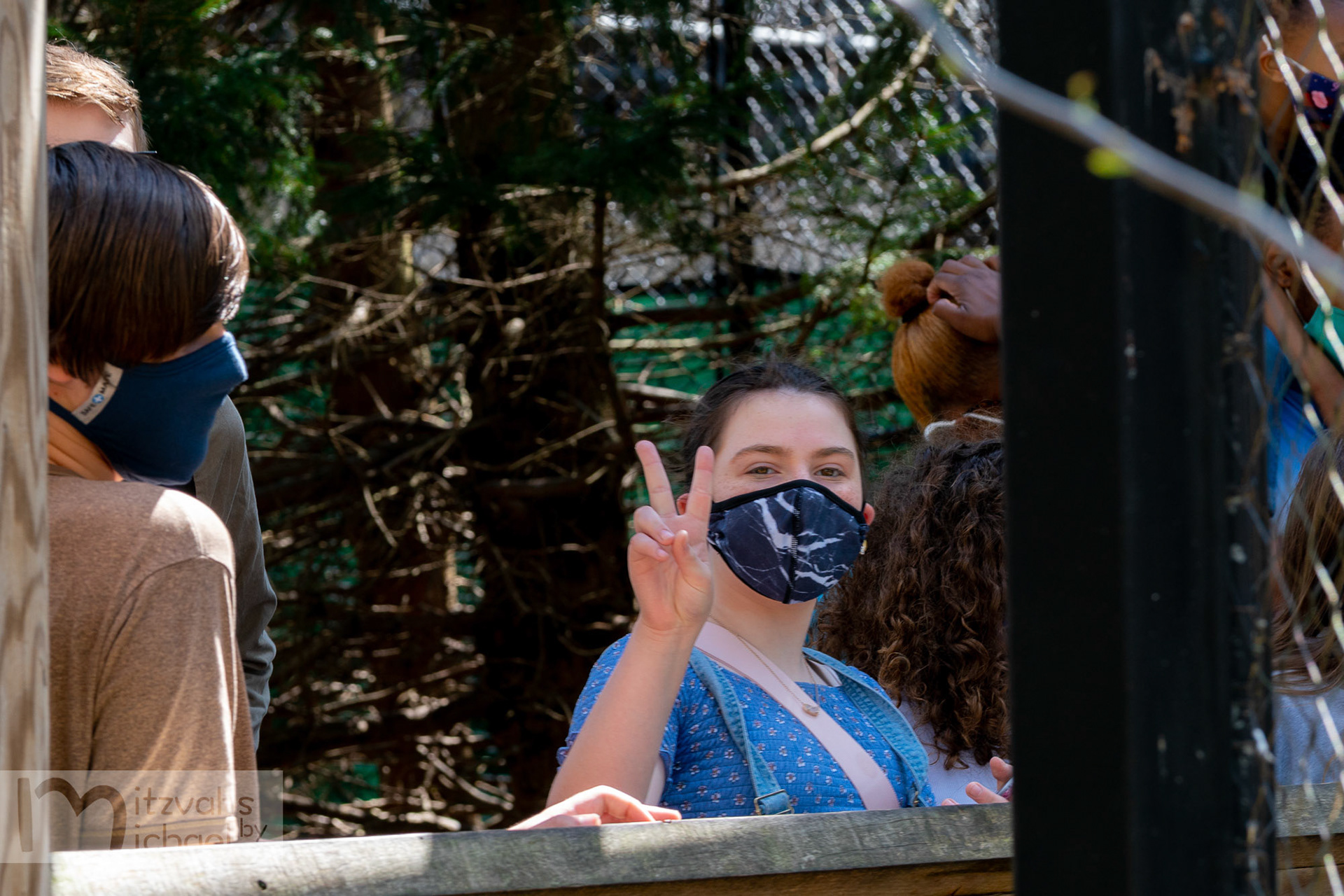 Micah’s Bar Mitzvah party at the Maryland Zoo.