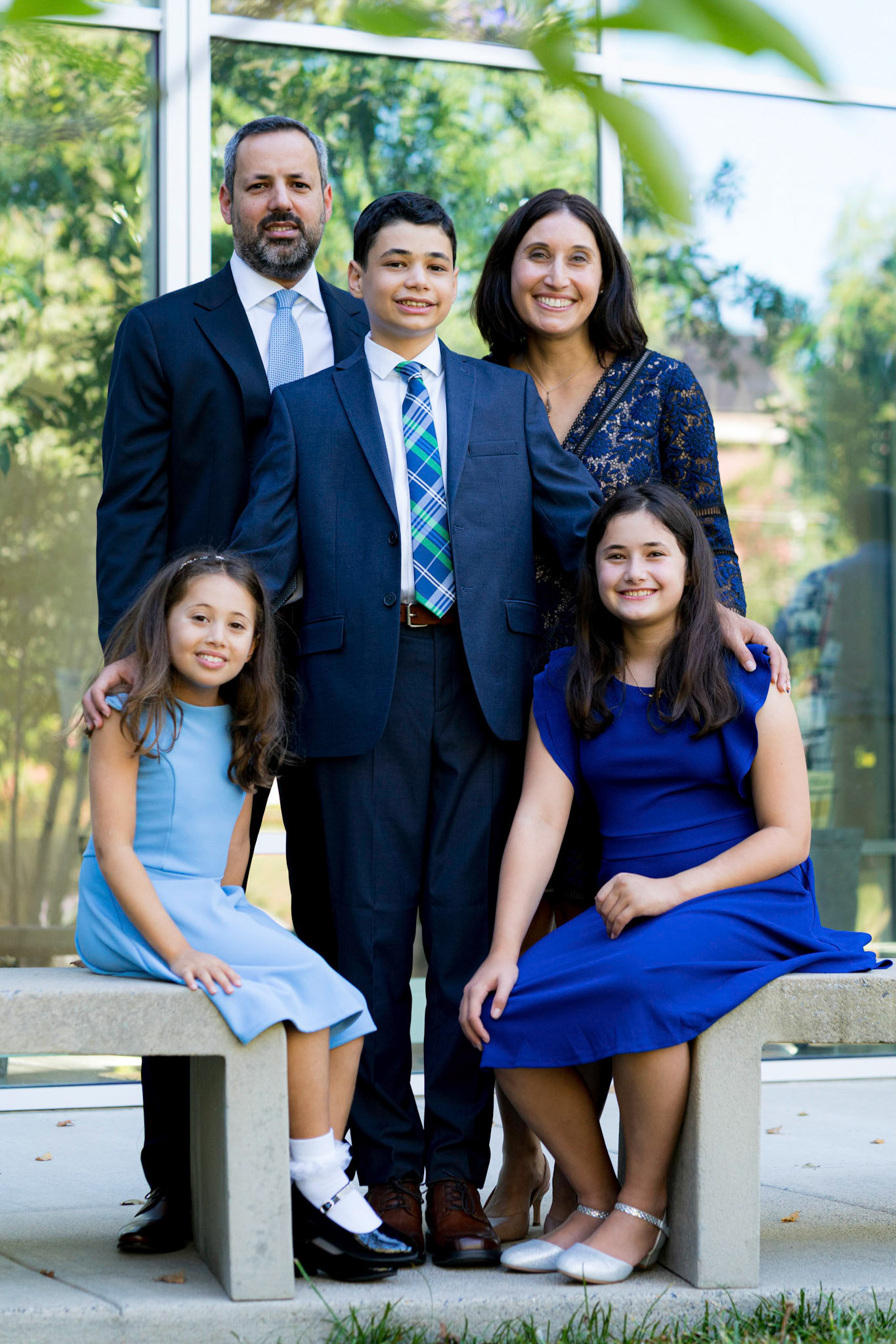 Judah’s bar mitzvah portraits at Ohr Kodesh in Silver Spring on Thursday, September 1, 2022.