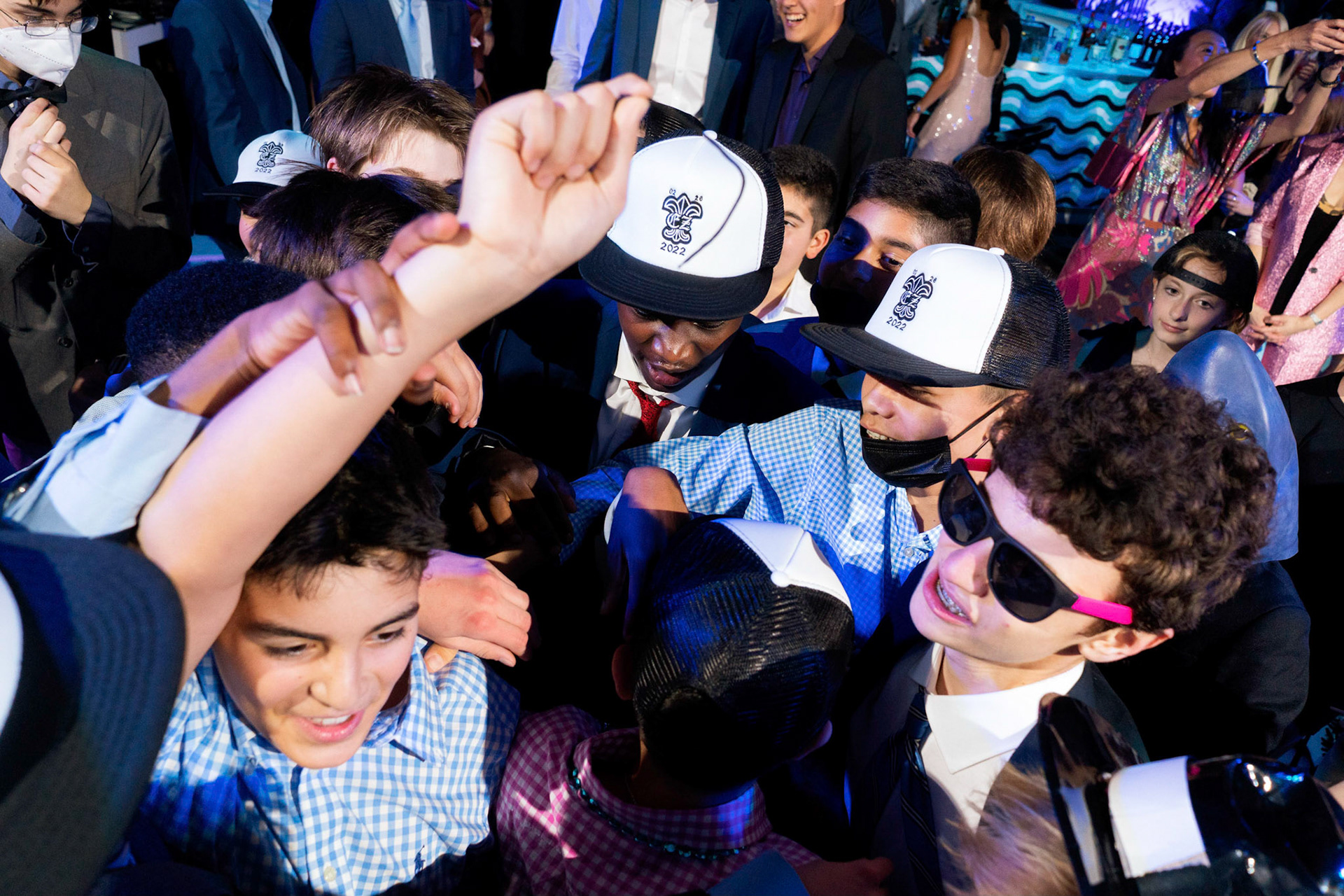 Zach and Eli’s Bnai Mitzvah party at the Westwood Country Club in Vienna, VA on Saturday, February 26, 2022.
