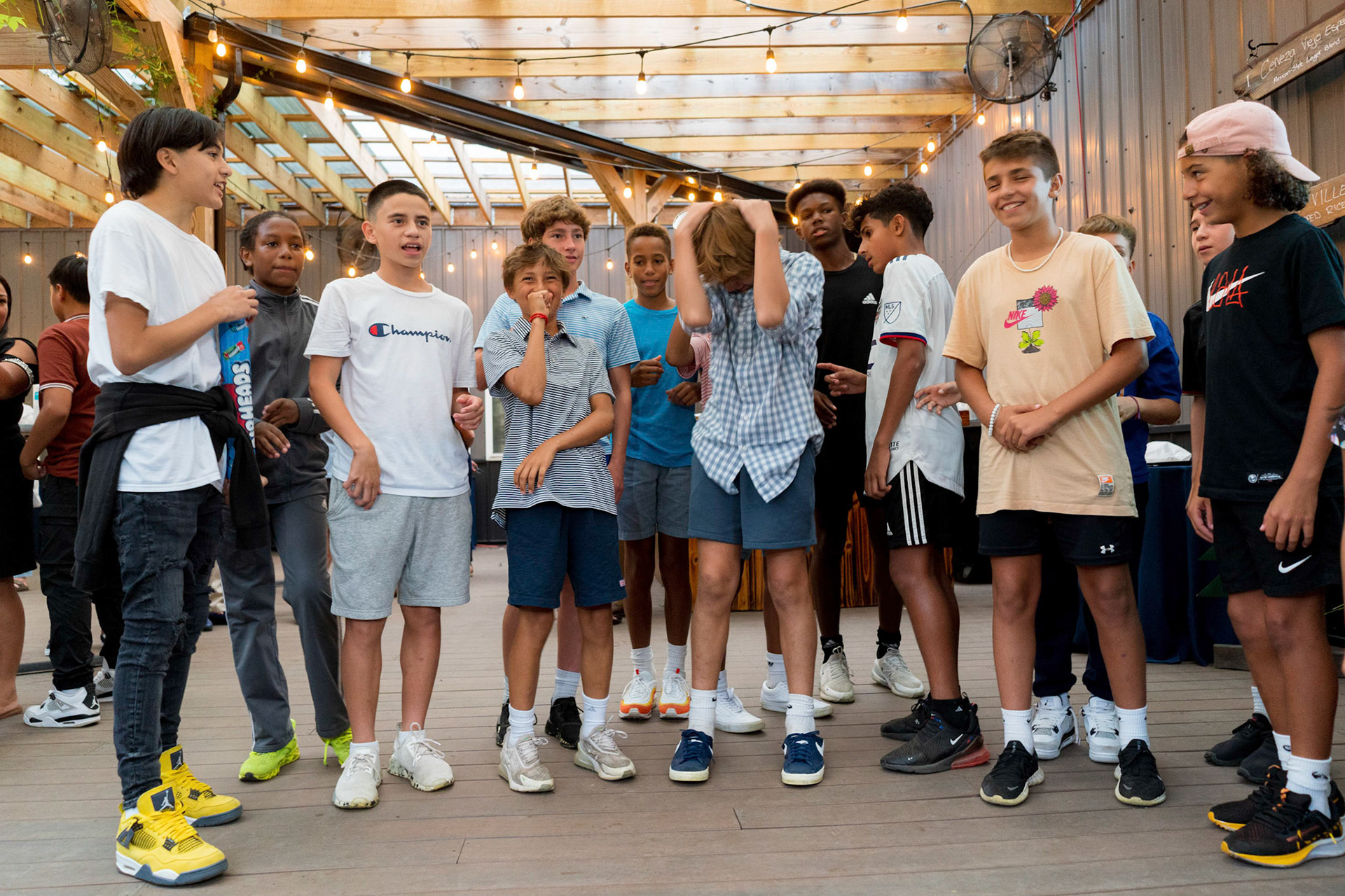 Josh’s Bar Mitzvah portraits at Temple Shalom in Silver Spring and party at Elder Pine Brewing &amp; Blending Co in Gaithersburg, MD.