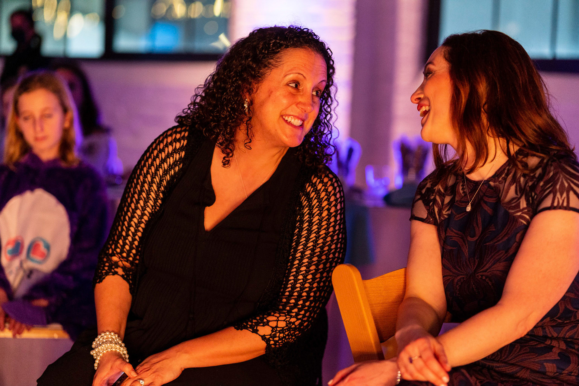 Talia’s bat mitzvah and Megillah reading on Purim on March 18, 2022 at the Accelerator Space in Baltimore, MD