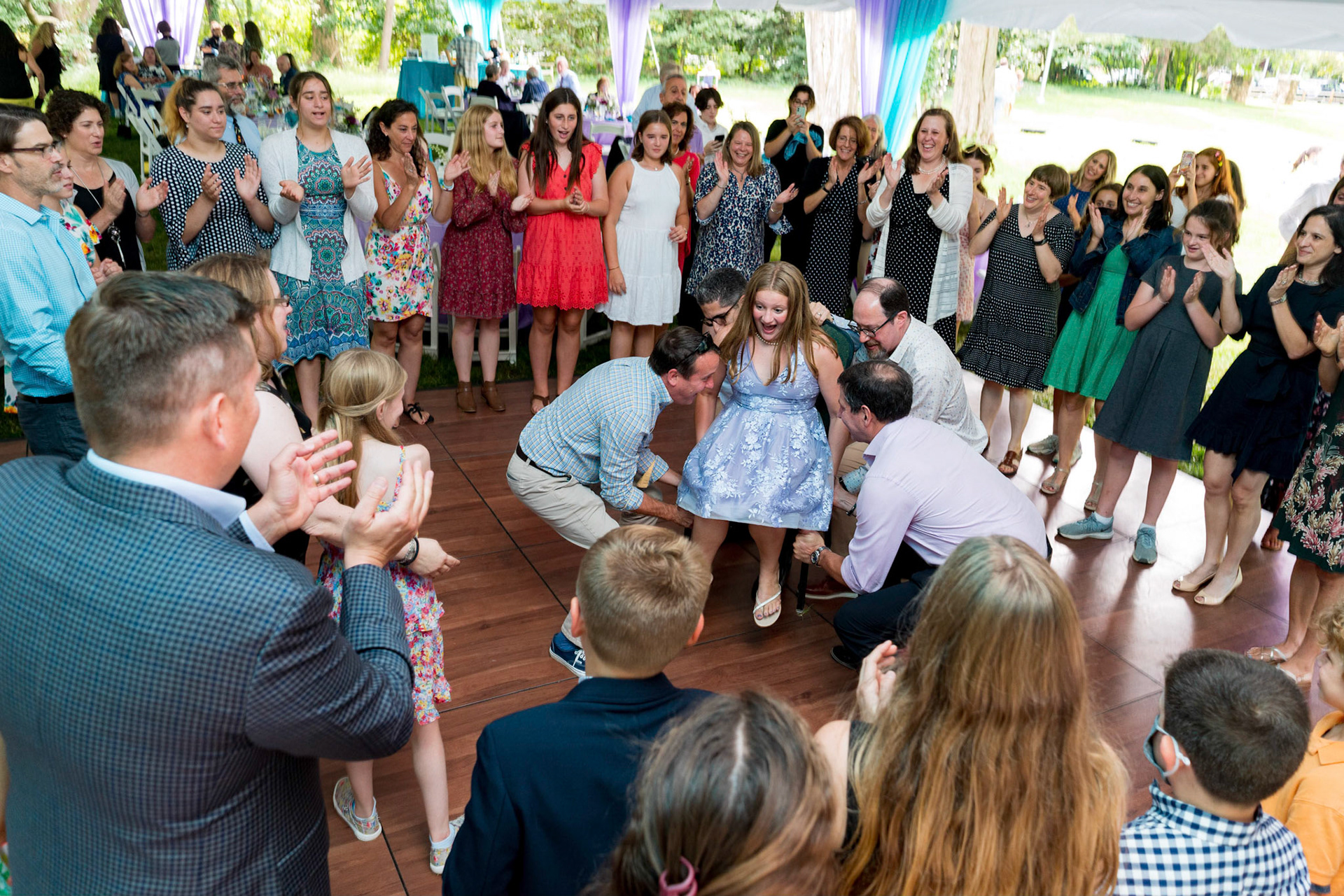 Dani has her long overdue Bat Mitzvah party at C.F. Smith Park on Saturday, September 25, 2021.