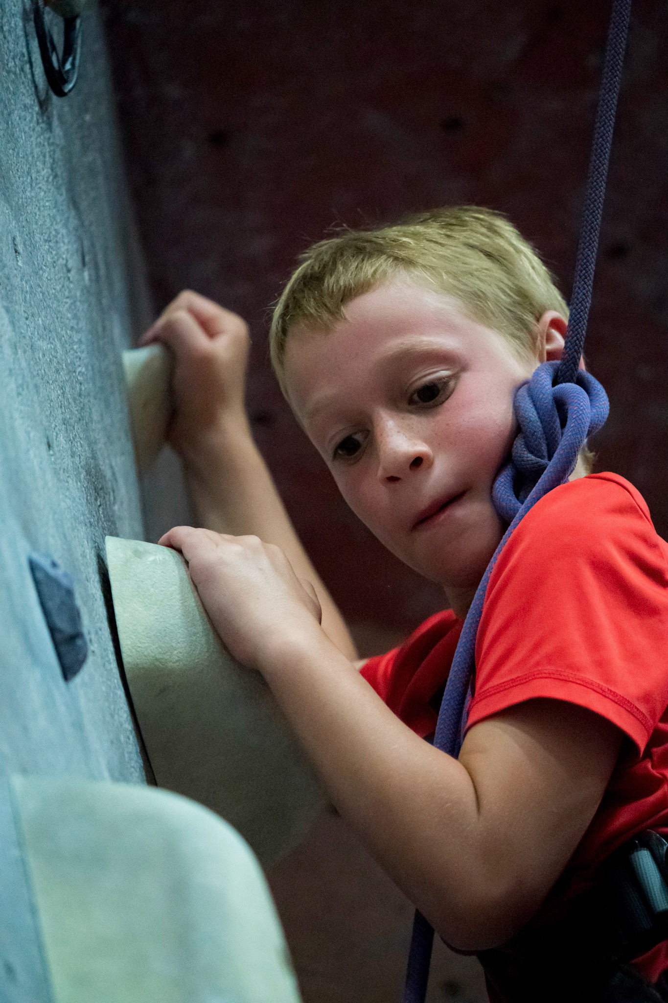 Judah’s bar mitzvah party at Movement climbing gym in Rockville on Sunday, September 4, 2022.