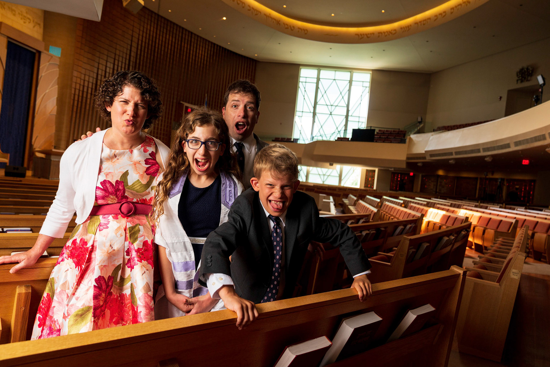 Jordana’s Adas Israel Bat Mitzvah rehearsal session and party at Smokey Glen Farm