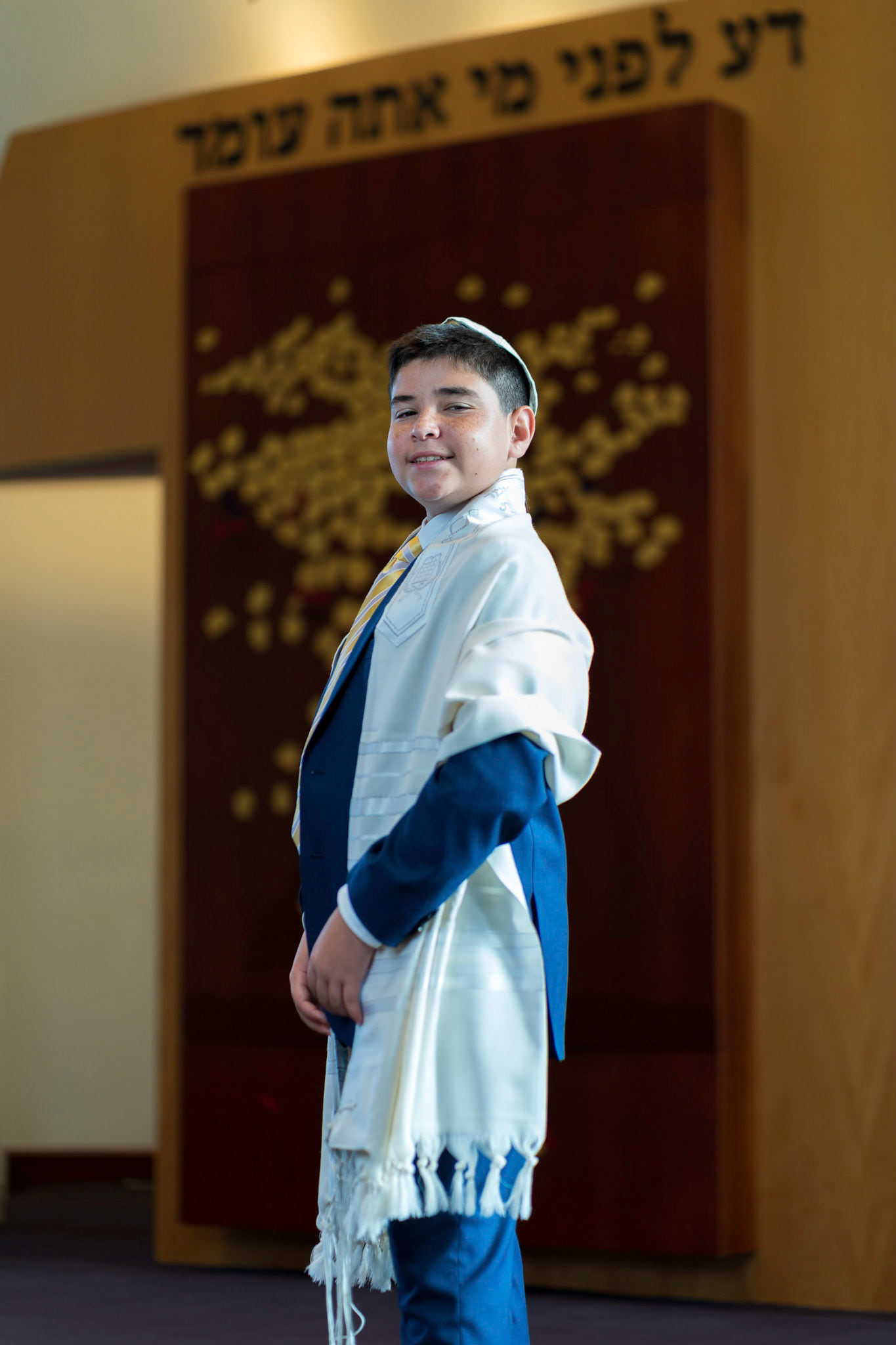 Josh’s Bar Mitzvah portraits at Temple Shalom in Silver Spring and party at Elder Pine Brewing &amp; Blending Co in Gaithersburg, MD.