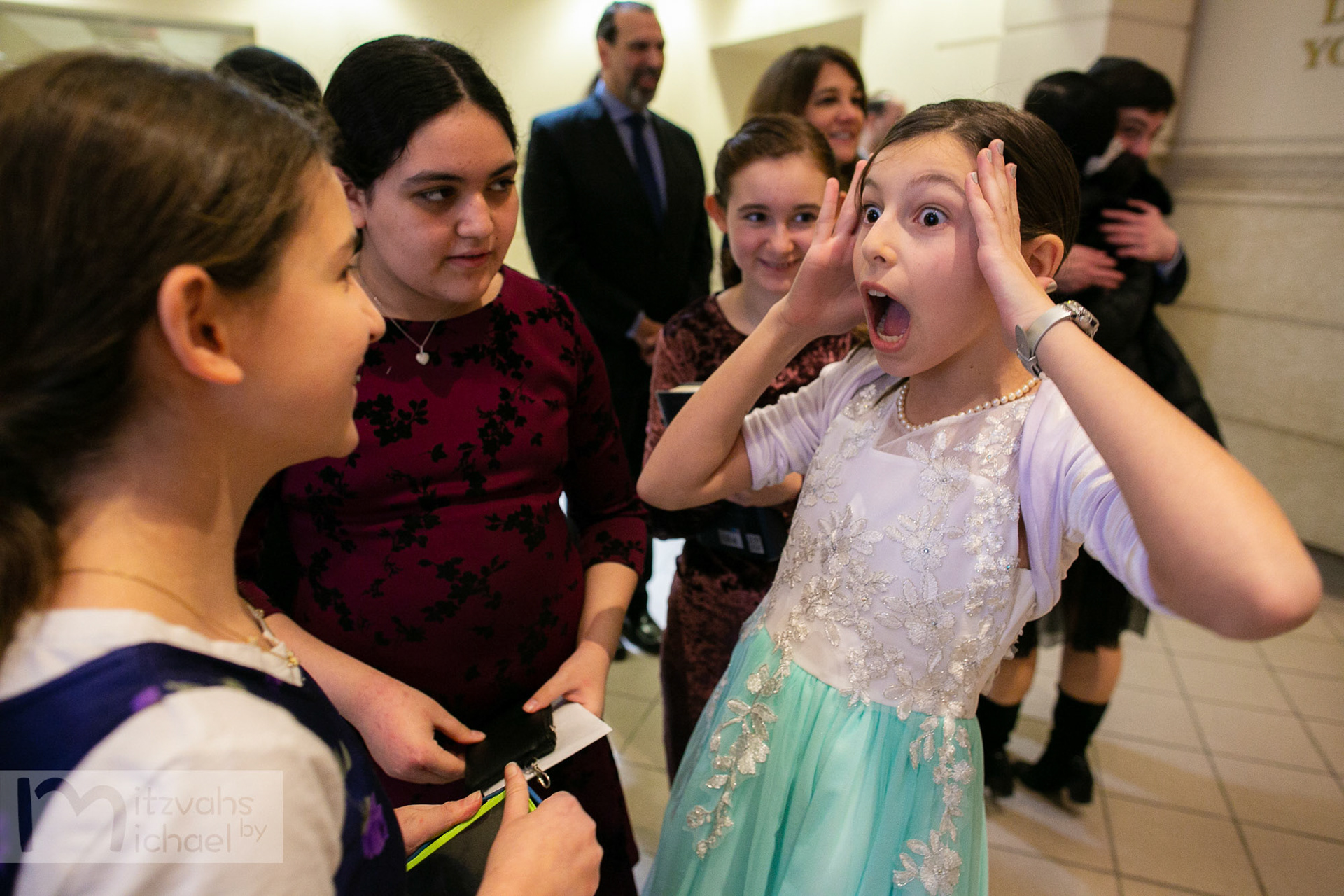 Modern Orthodox Jewish Bat Mitzvah at Beth Sholom in Potomac, MD on Sunday, December 9, 2018 of Libby Hurwitz.