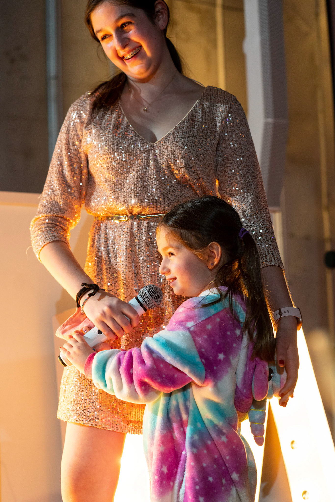 Talia’s bat mitzvah and Megillah reading on Purim on March 18, 2022 at the Accelerator Space in Baltimore, MD