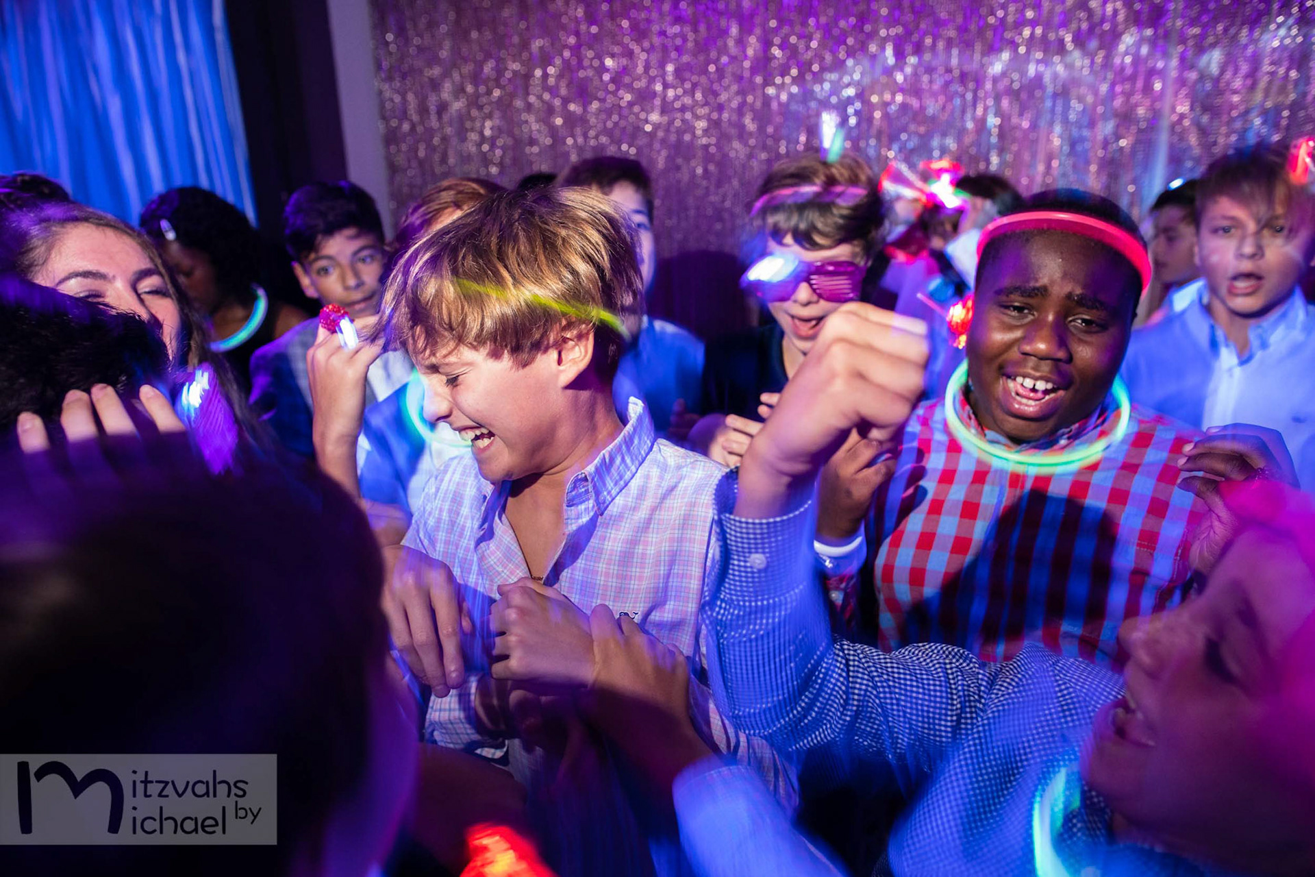 Brandon’s Bar Mitzvah party at The Loft at 4935 in Bethesda, MD.