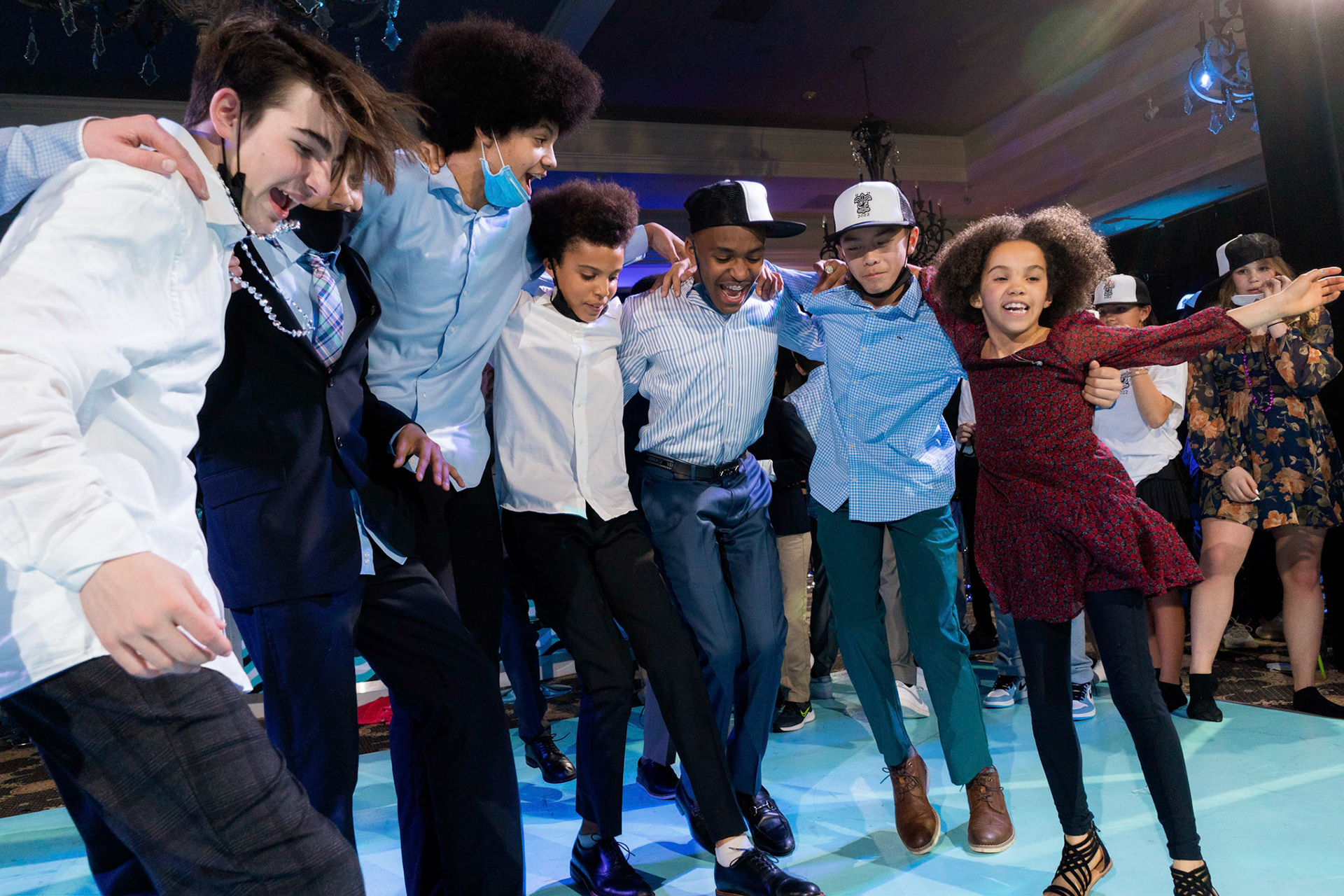 Zach and Eli’s Bnai Mitzvah party at the Westwood Country Club in Vienna, VA on Saturday, February 26, 2022.